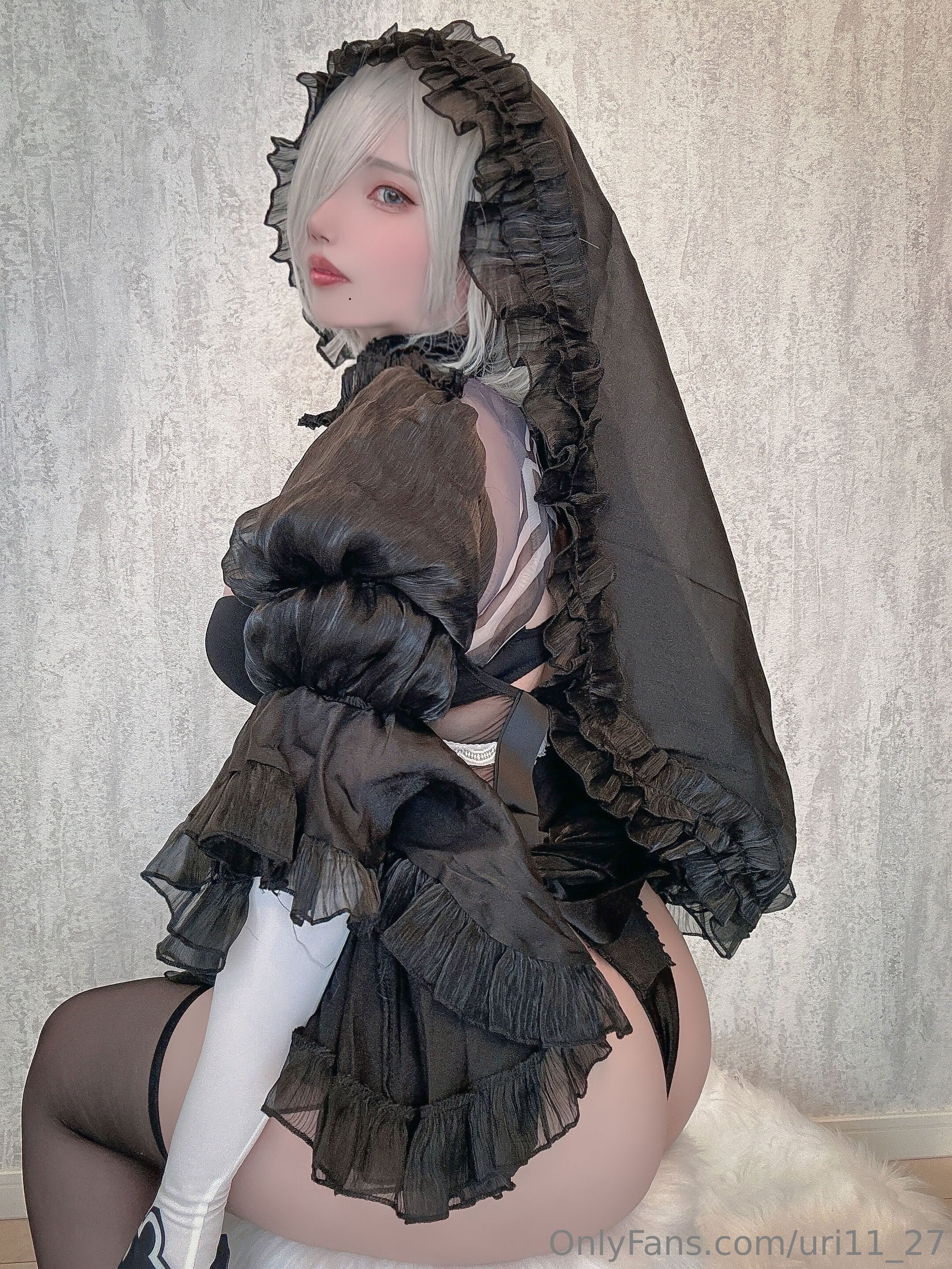 Đọc truyện hentai Tuyển tập Albums siêu phẩm Cosplay - Chap 1271 - Uri - Bride 2B