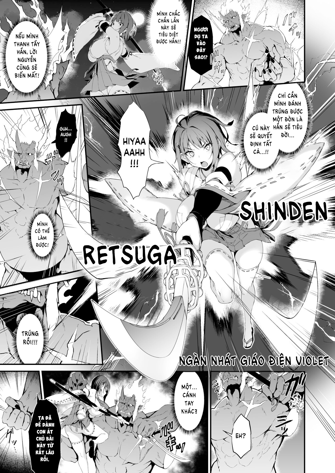 Đọc truyện hentai Sự sa ngã của 2 nàng vu nữ - Oneshot