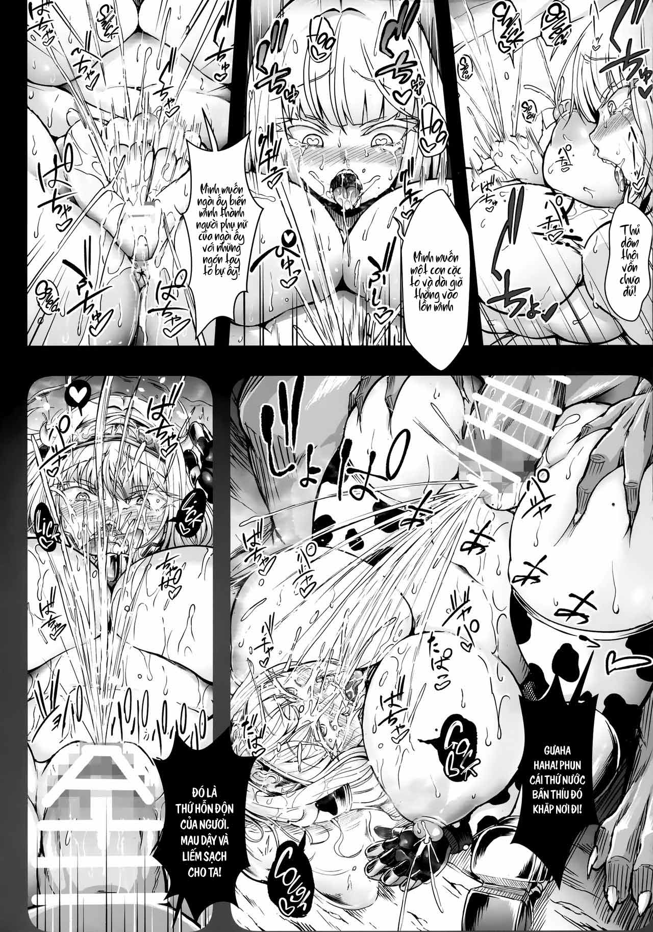 Đọc truyện hentai (C97) [XMODEL (Nishiki Ai)] GUND CUNNUM Vol. 5 Shussan Bokujou Kokuin no Onna Kishi Netori Kanryou Hen - Oneshot