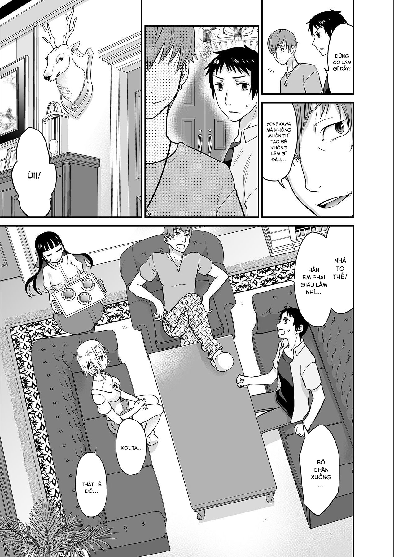 Đọc truyện hentai Anh ta không thể làm em thỏa mãn vậy thì anh có làm được không? - Chap 3