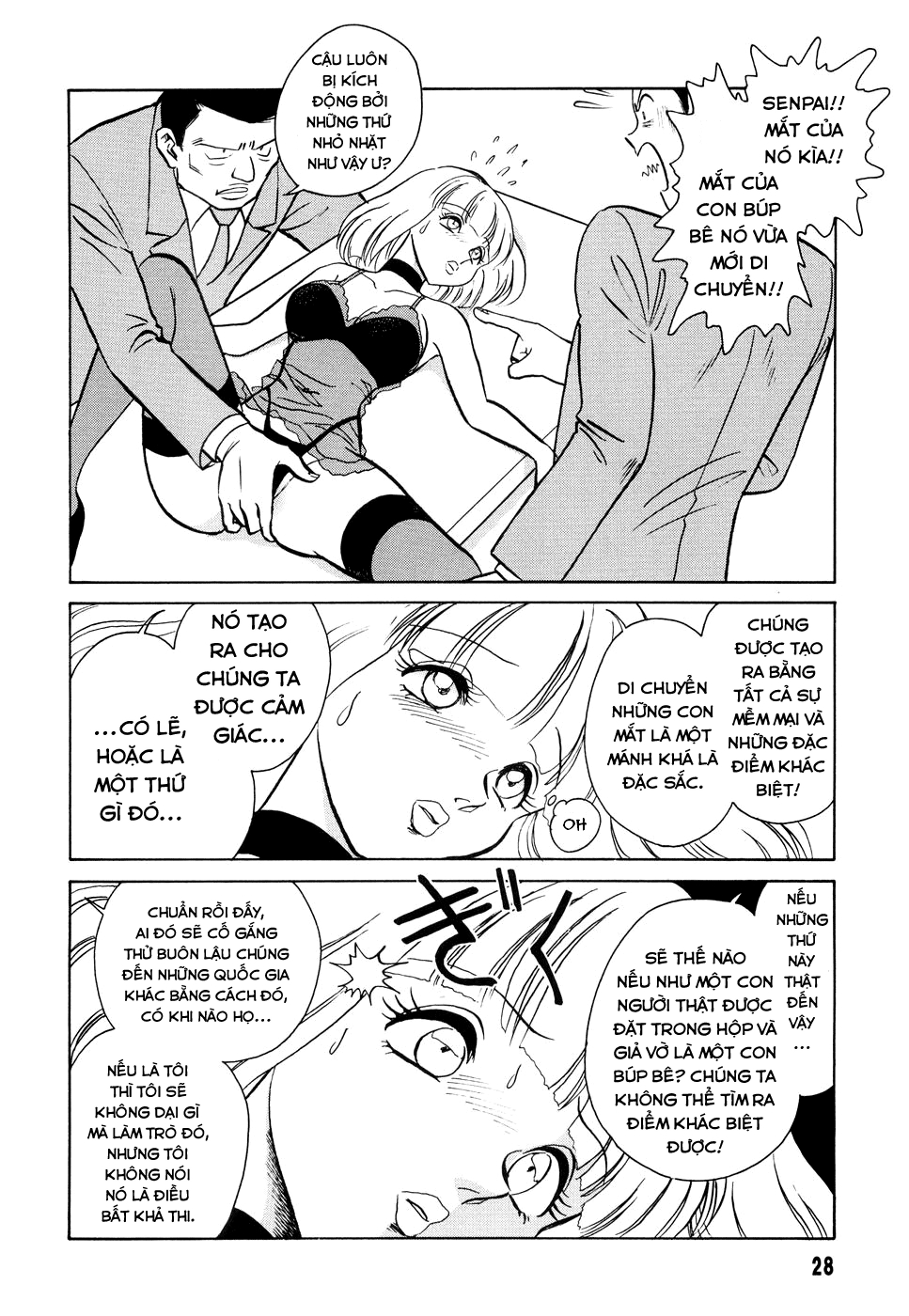 Đọc truyện hentai Hazukashime no Jikan - Chap 2 ( có Guro nhẹ )