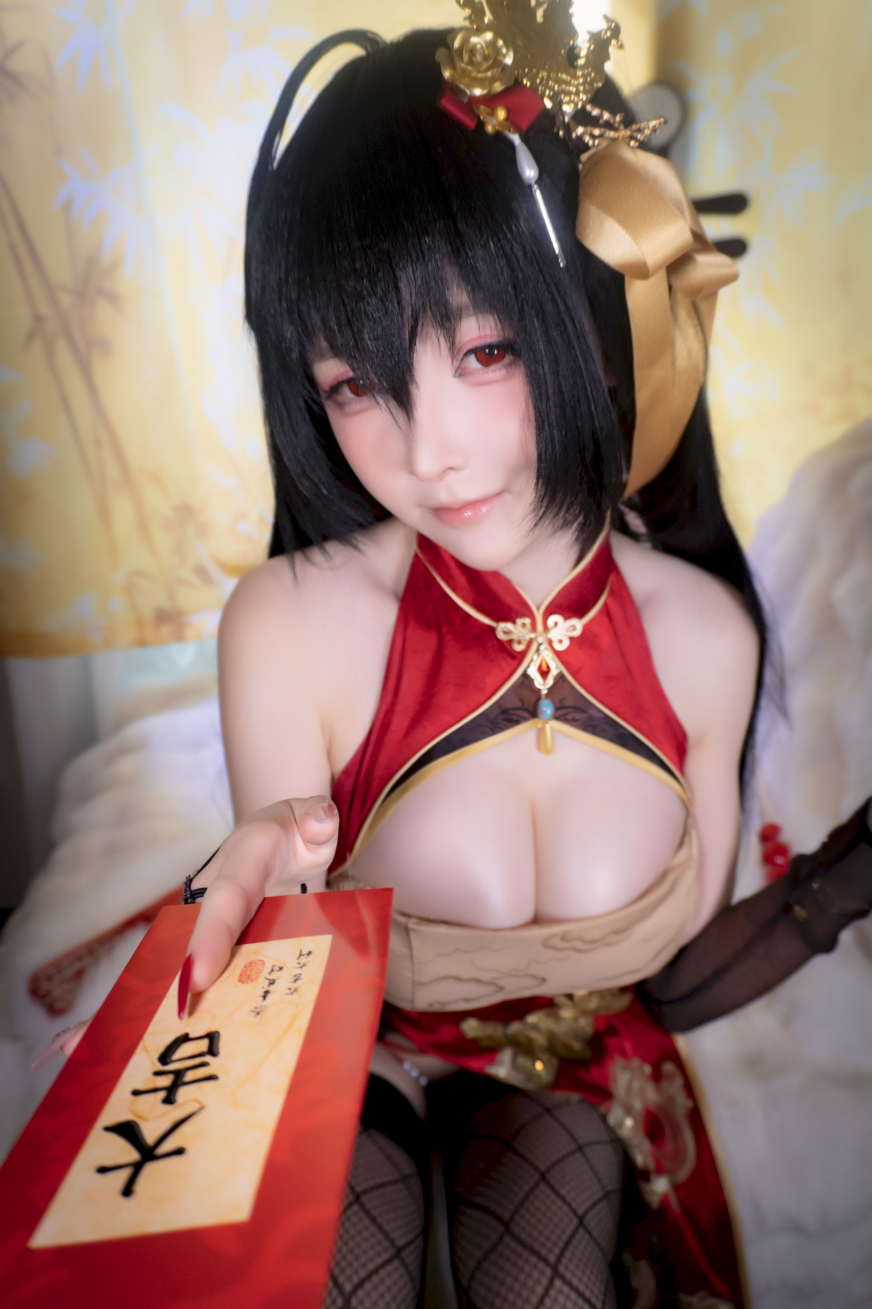 Đọc truyện hentai Tuyển tập Albums siêu phẩm Cosplay - Chap 1411 - Yi Xiaoyangze Dafeng Cheongsam