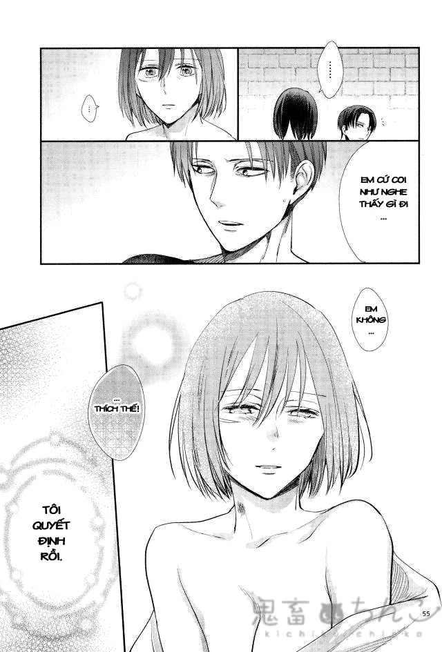 Đọc truyện hentai Ánh sáng phía bên kia (Shingeki no Kyojin) - Oneshot