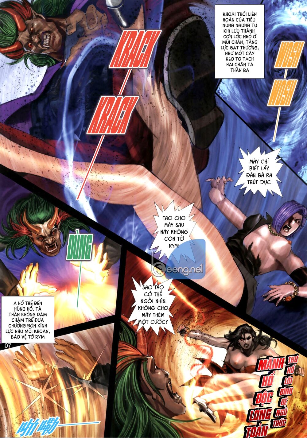 Đọc truyện hentai Nữ Hồng Côn - Chap 7