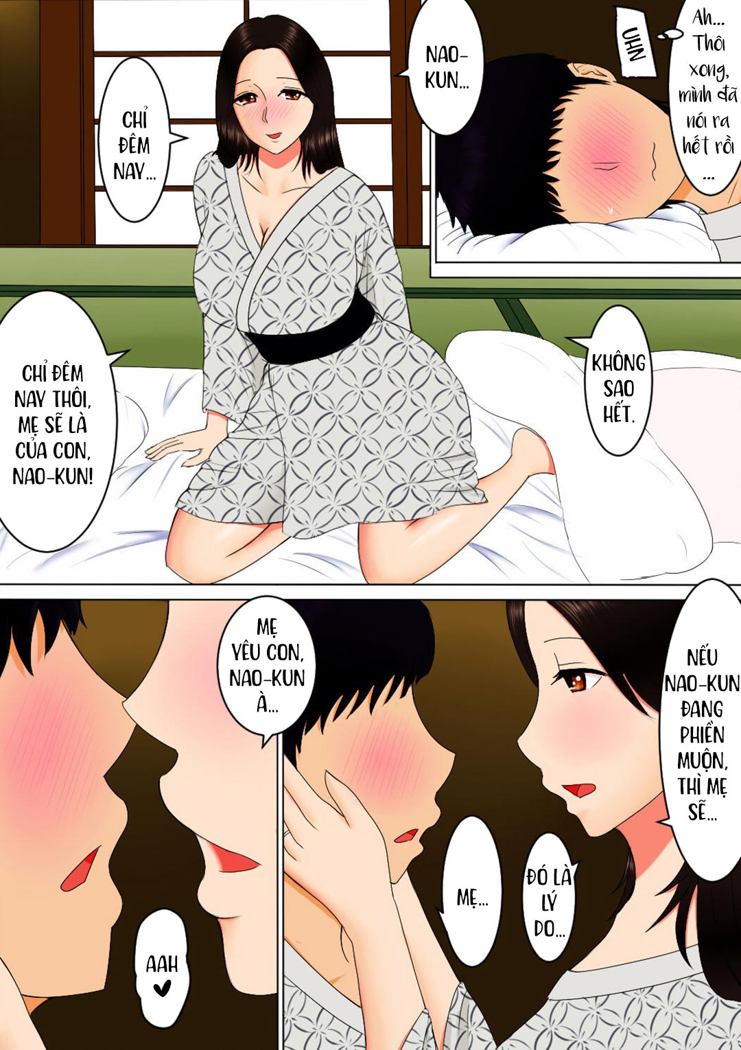 Đọc truyện hentai Cùng với mẹ - Oneshot