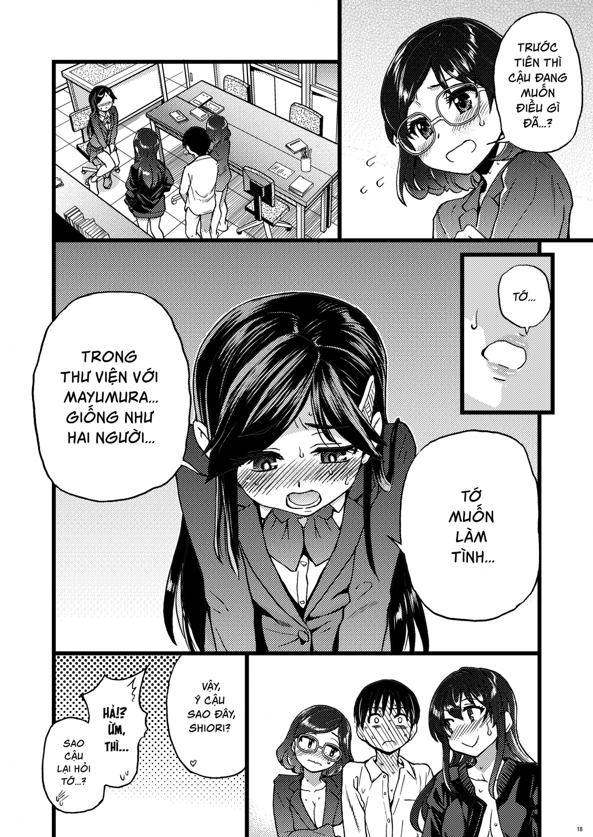 Đọc truyện hentai Watashi o Ecchi no Nakama ni Irete Kudasai - Hmmmm