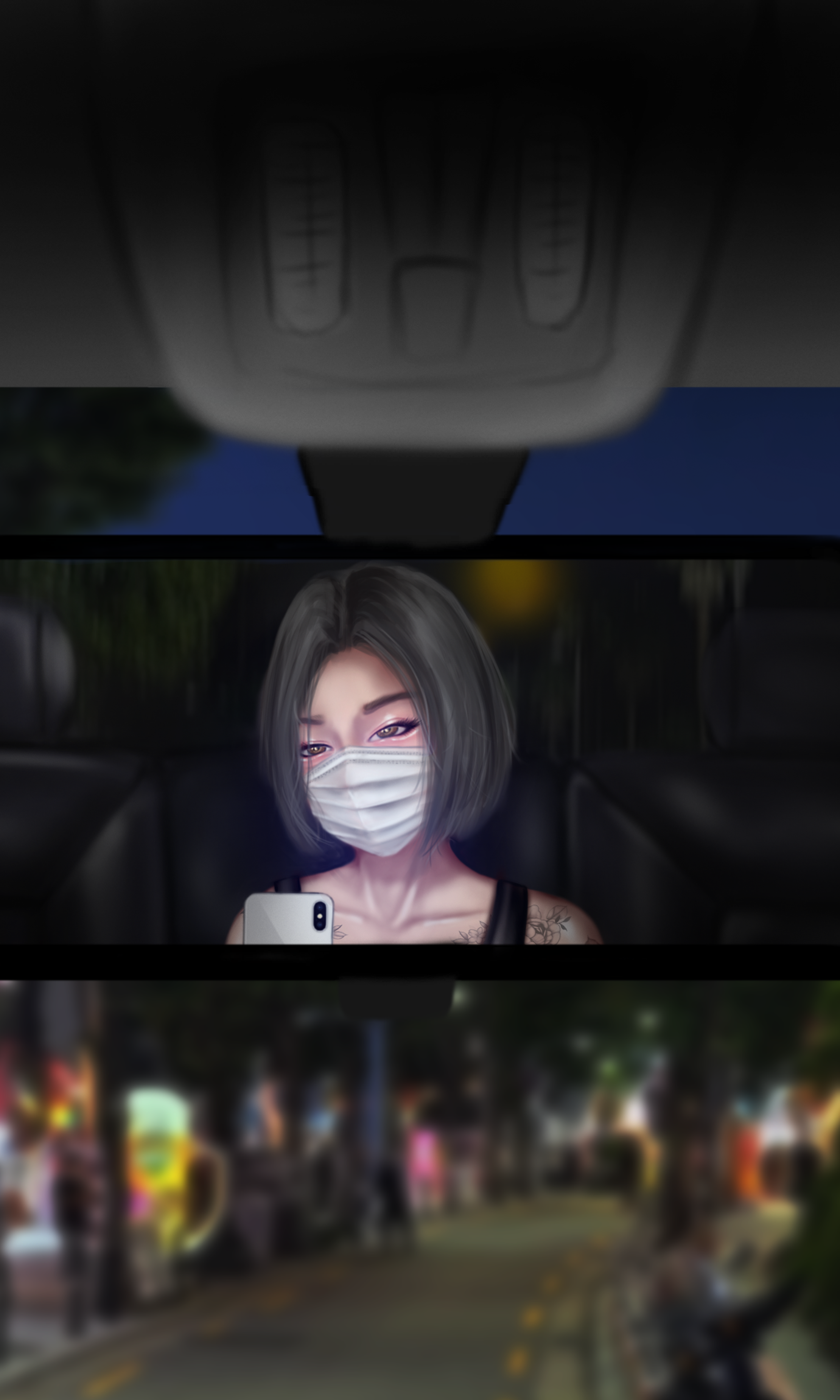 Đọc truyện hentai Night Taxi - Oneshot