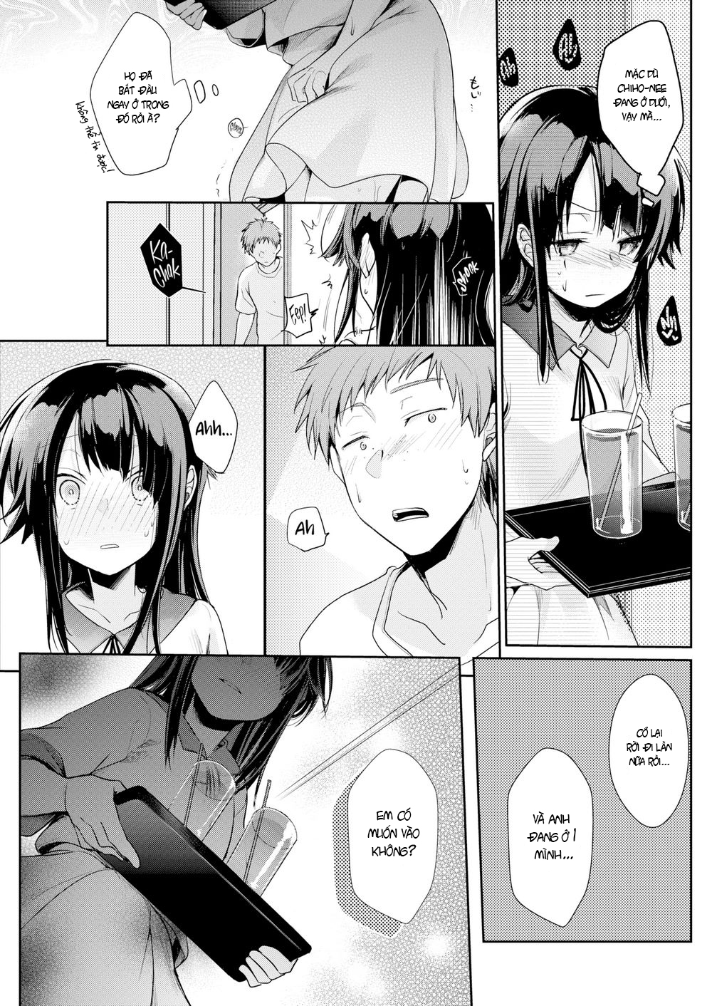 Đọc truyện hentai Tình Huống Khó Đỡ Của 3 Chị Em - Oneshot