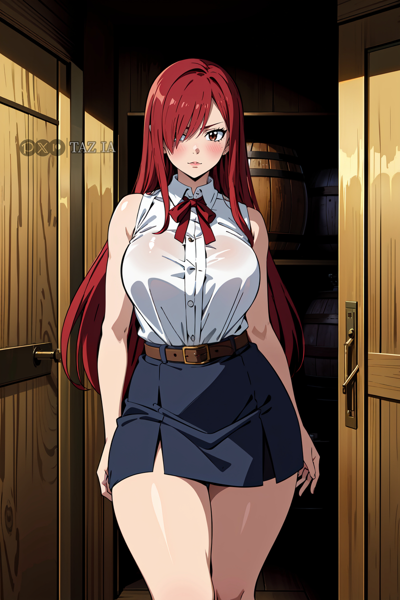 Đọc truyện hentai Tuyển tập Albums Art hentai - Chap 36 - Erza Scarlet