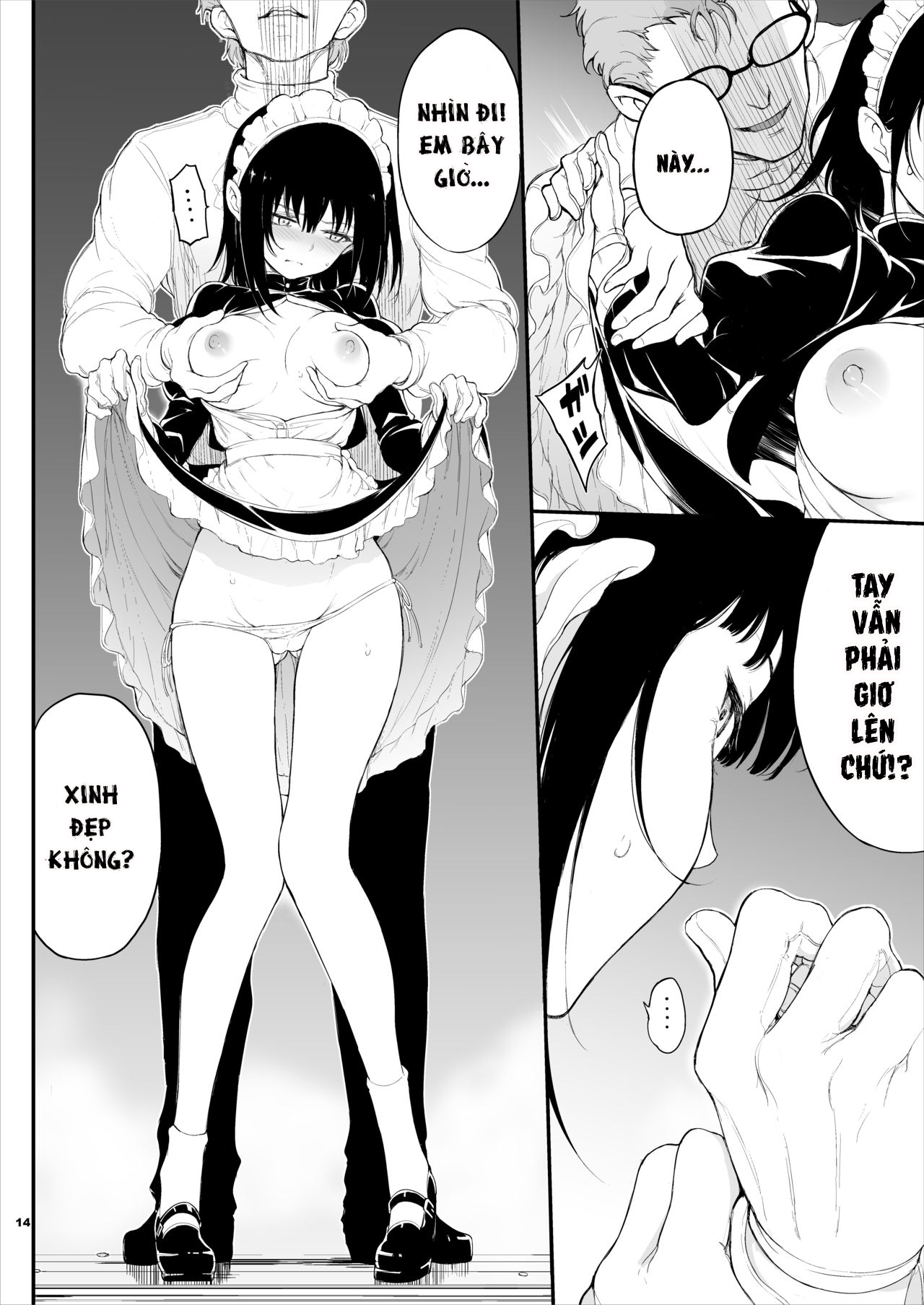 Đọc truyện hentai Maid Kyouiku - Chap 1