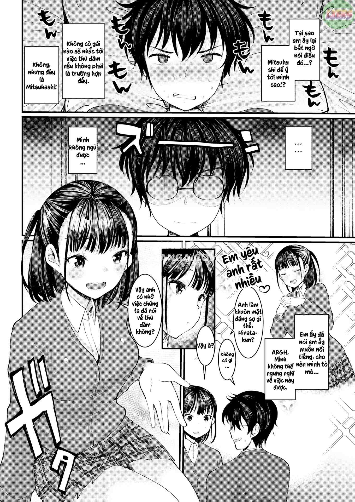 Đọc truyện hentai Mitsuhashi vụng về - Oneshot