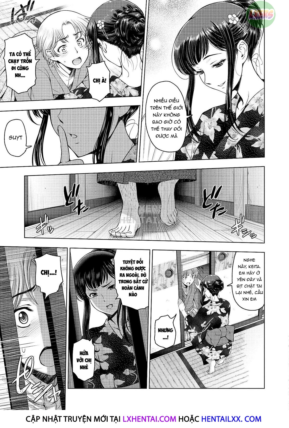 Đọc truyện hentai Chị gái siêu dâm đãng - Chap 7