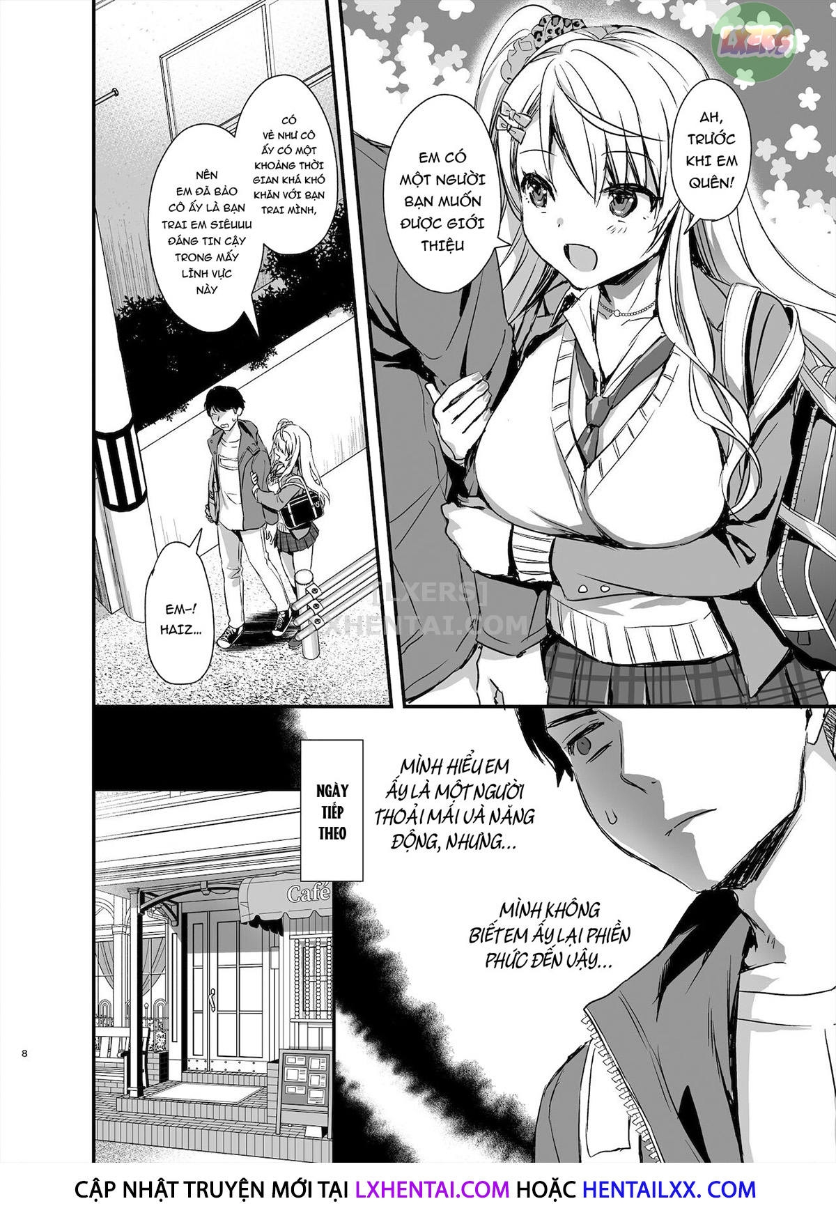 Đọc truyện hentai Tomodachi No Toshiue Kareshi Ni Renai Soudan Shite Shimatta Hanashi - Oneshot - Có che