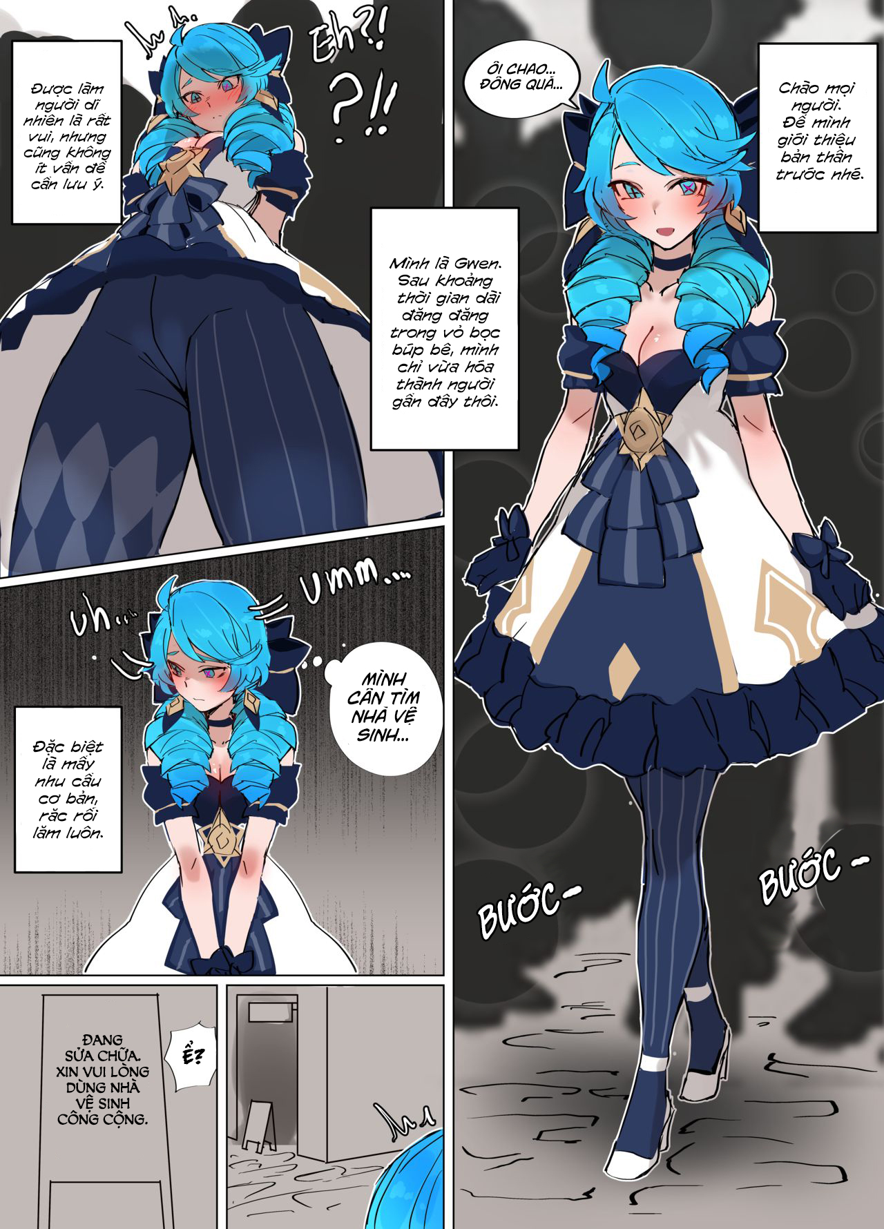 Đọc truyện hentai Nửa kia của Gwen - Oneshot