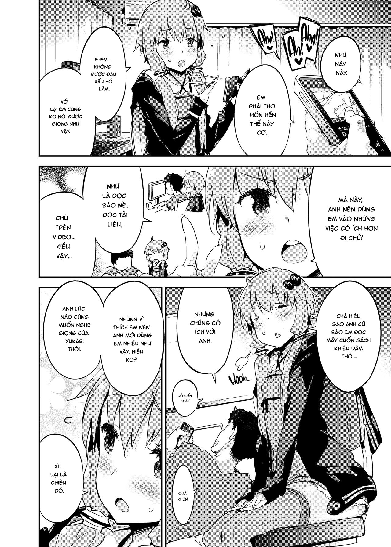 Đọc truyện hentai Voice Eroid + Sex Yuzuki Yukari - Oneshot