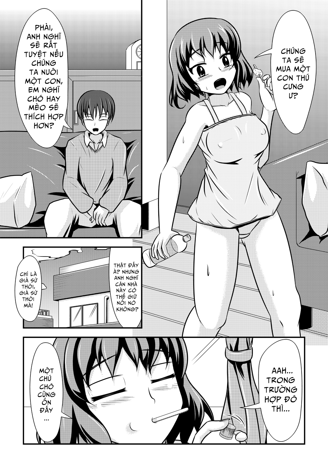 Đọc truyện hentai Hitoinu Banashi - Oneshot