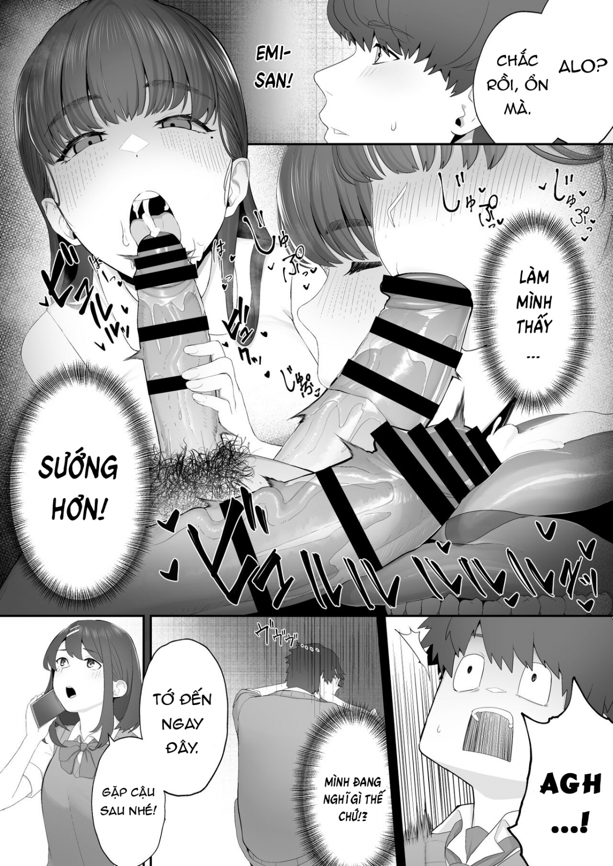 Đọc truyện hentai Kanojo no Onee-san ni Otosareru - Oneshot