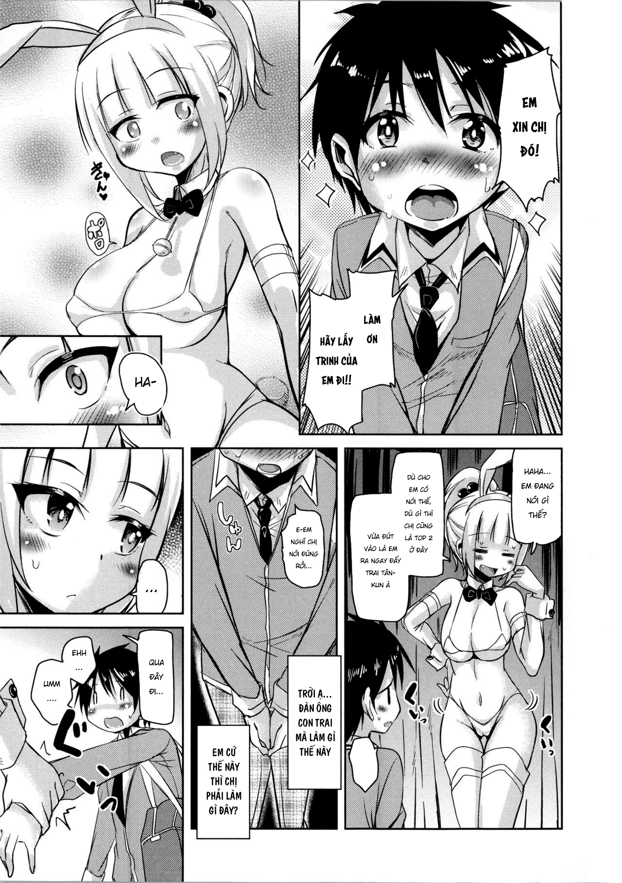 Đọc truyện hentai Câu lạc bộ thỏ ngọc dâm đãng - Chap 4