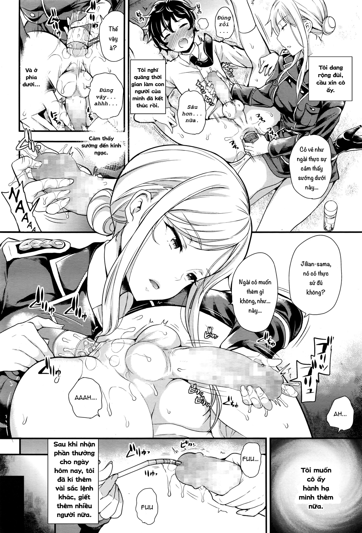 Đọc truyện hentai Đằng Sau Đế Chế Phát Xít... - Oneshot