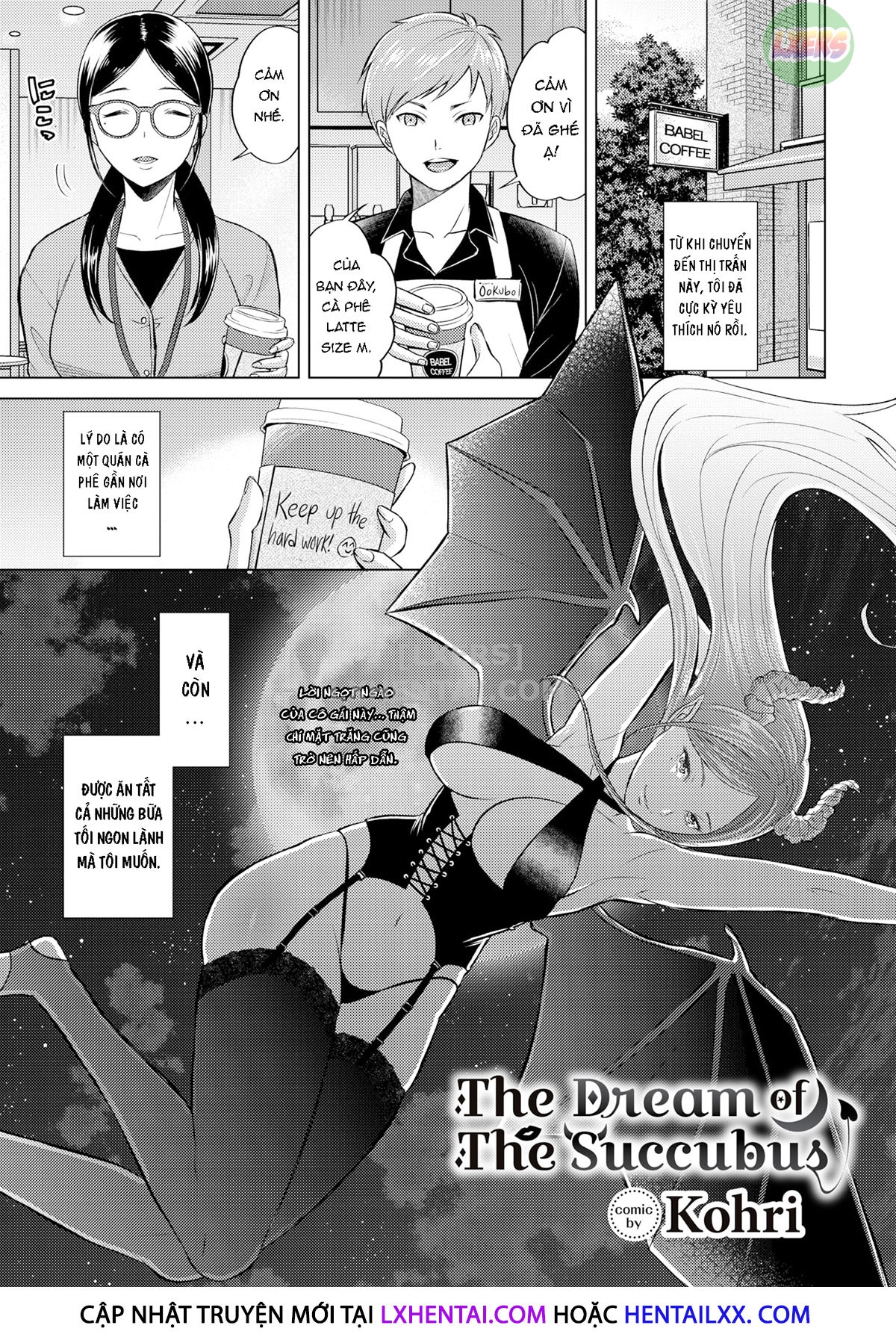 Đọc truyện hentai Giấc mơ của Succubus - Oneshot