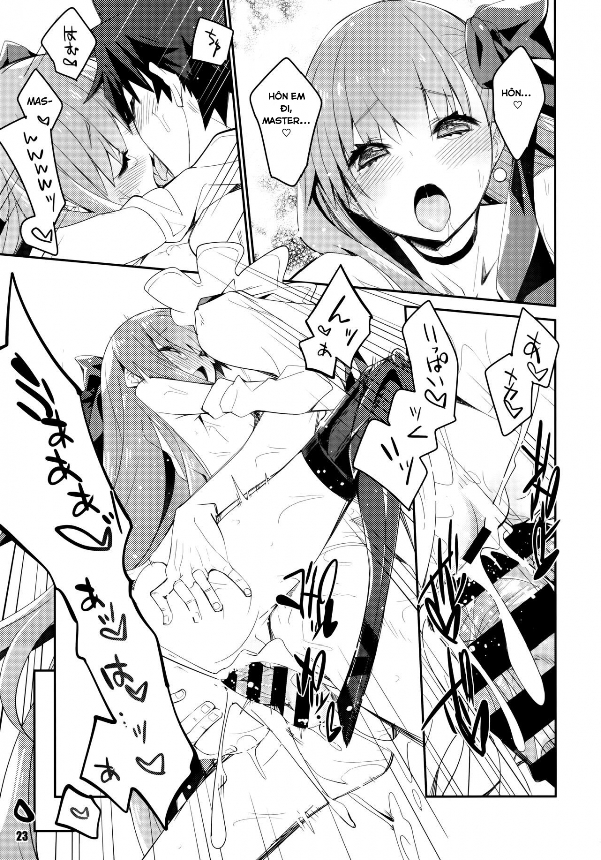 Đọc truyện hentai Hoa hồng vàng cho đôi môi ấy - Oneshot