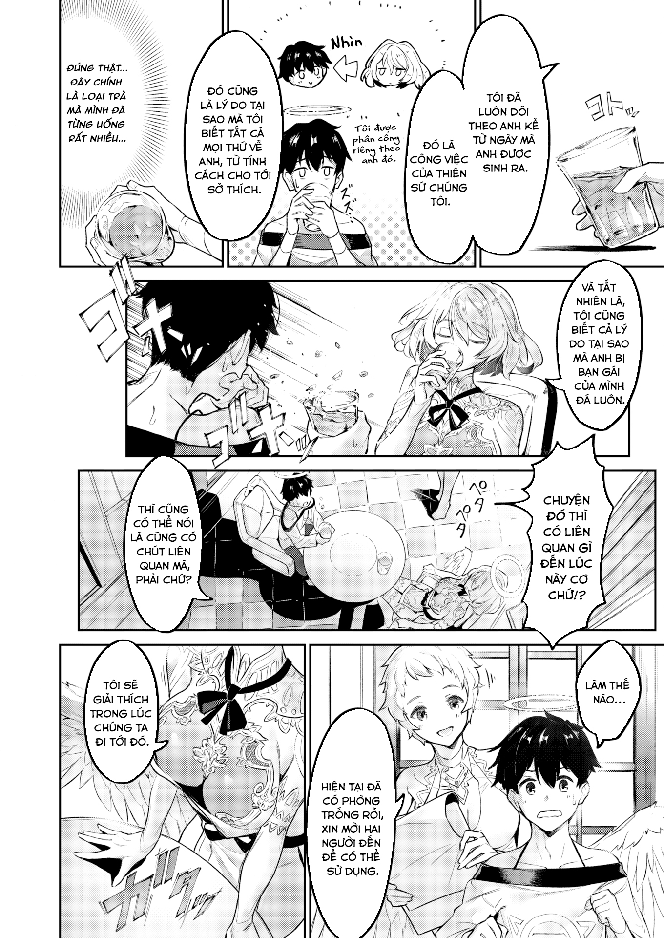 Đọc truyện hentai Công việc của Thiên sứ - Oneshot