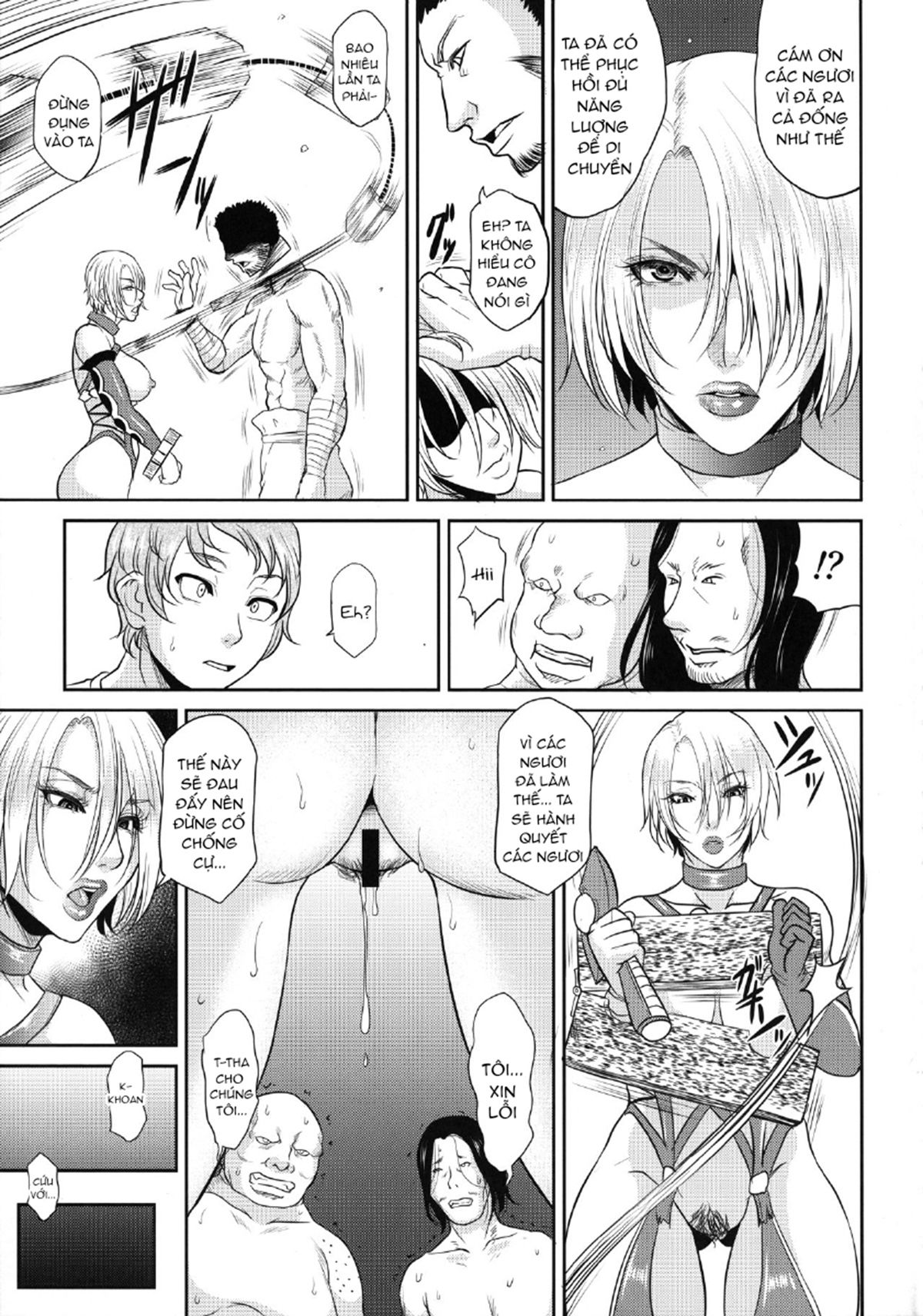 Đọc truyện hentai Tatoe Kousoku Shita Toshitemo Joou-sama ni wa Sakaraenai - Oneshot