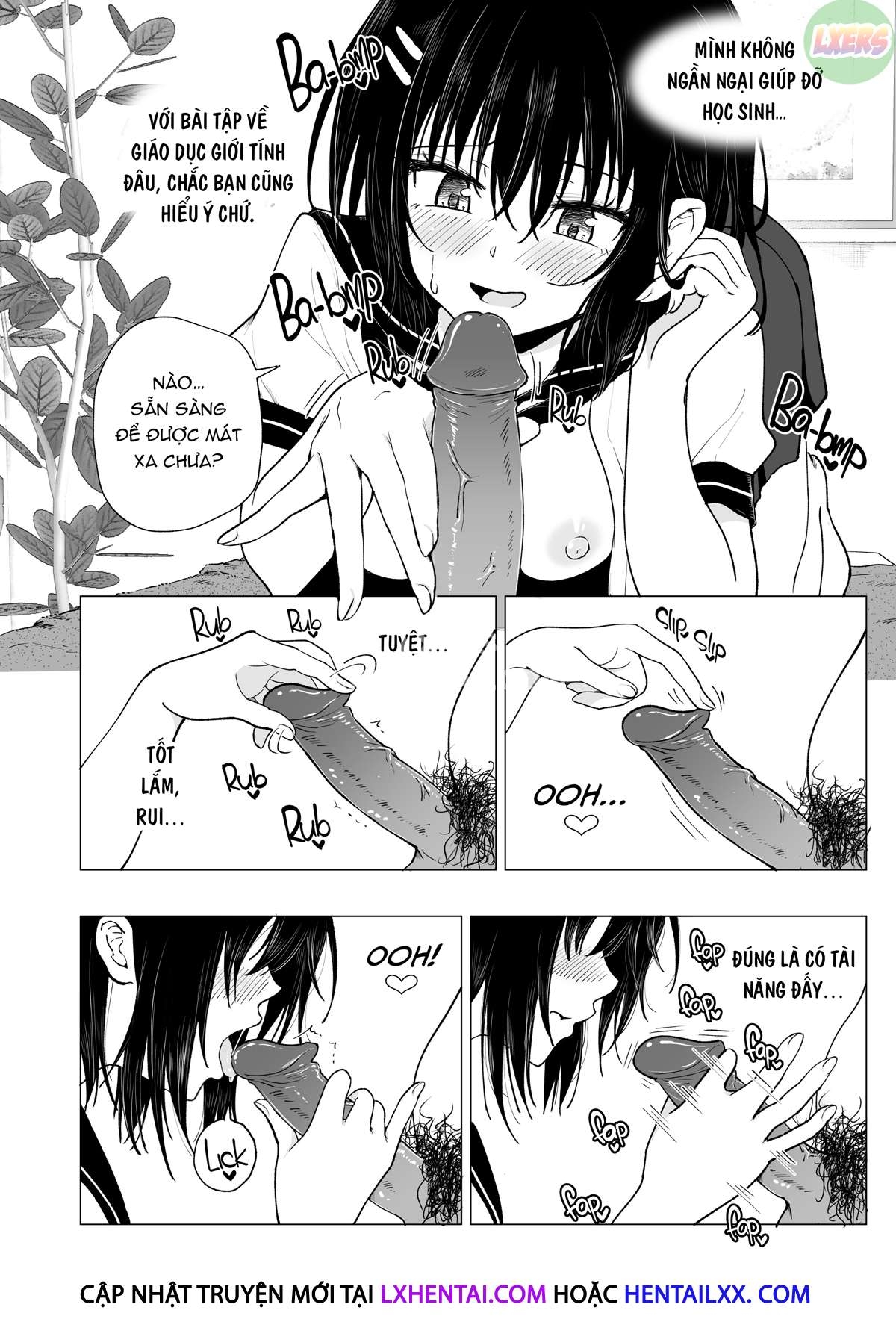 Đọc truyện hentai Cô gái bóng chuyền này đã được trải nghiệm một mát xa gợi cảm - Chap 2