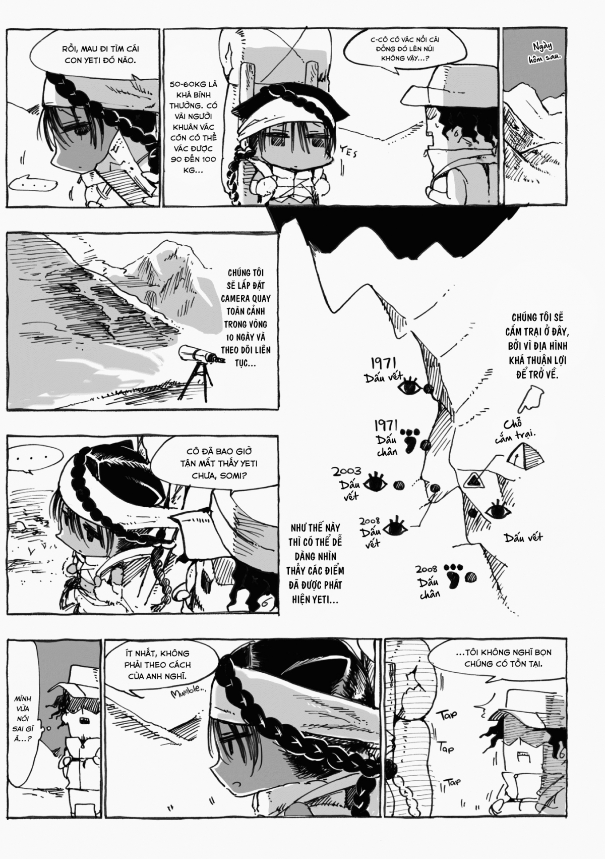 Đọc truyện hentai Truy Tìm Yeti - Oneshot