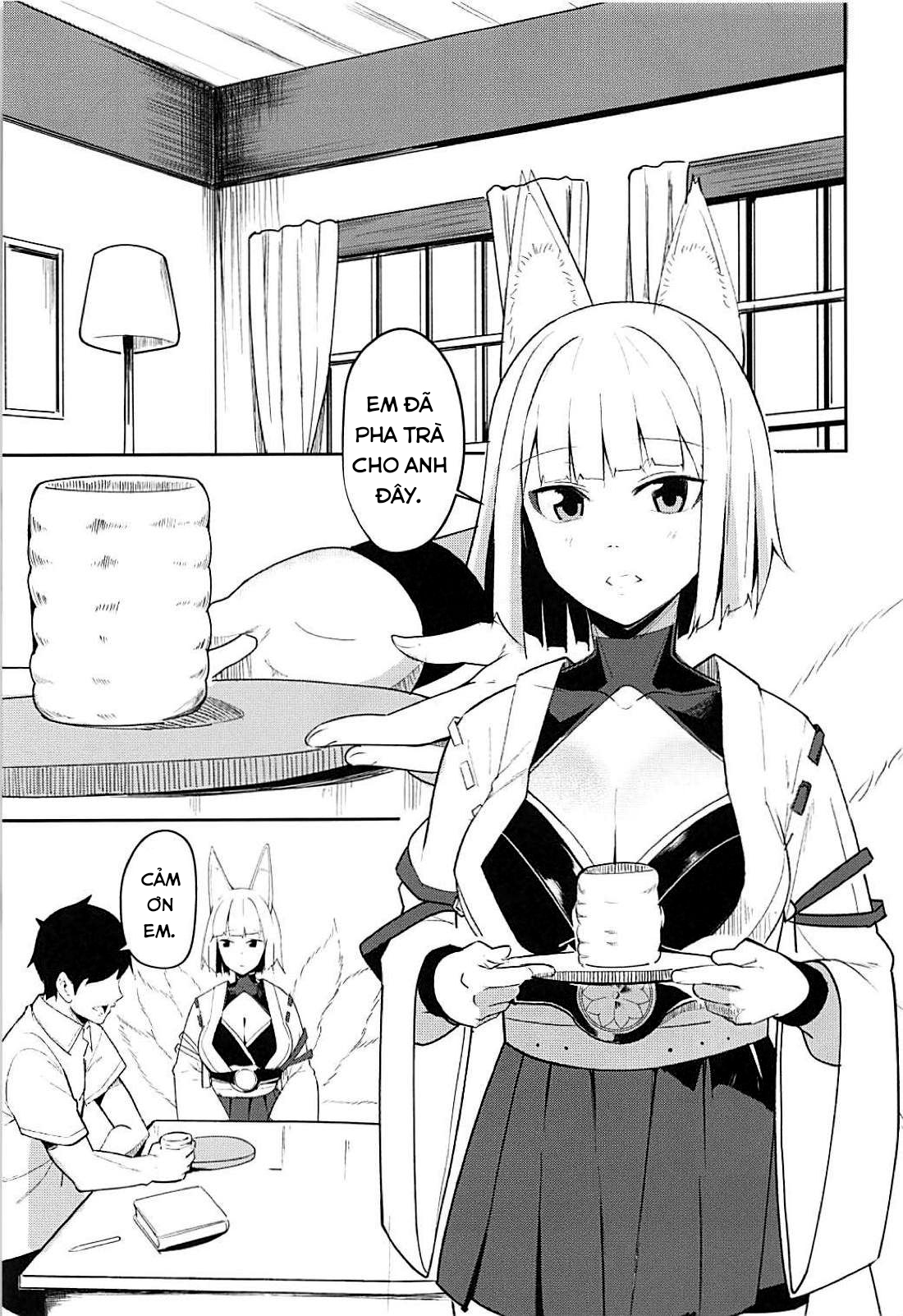 Đọc truyện hentai Pet na Kaga (Azur Lane) - Oneshot