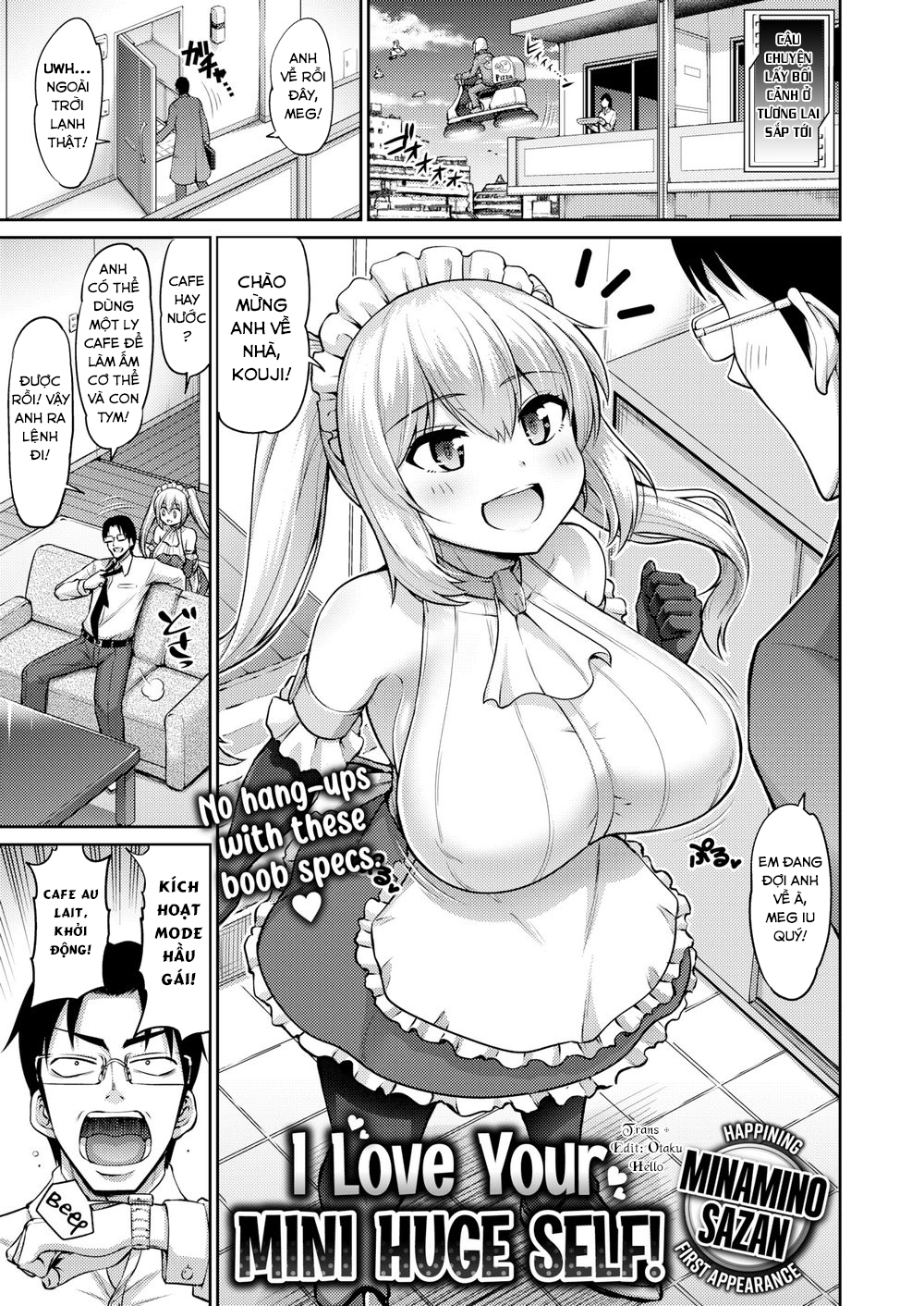 Đọc truyện hentai I Love Your Mini Huge Self! - Oneshot