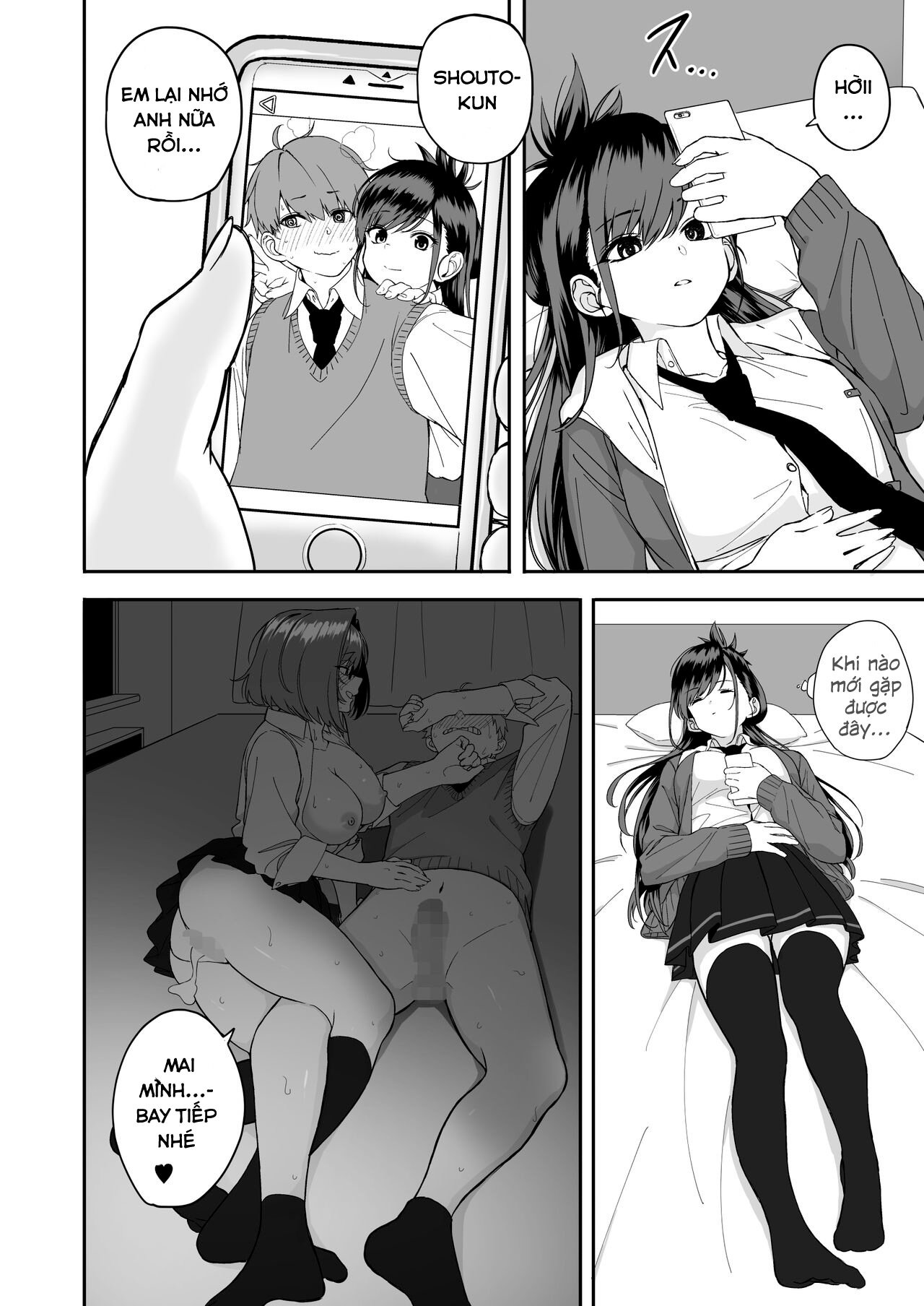 Đọc truyện hentai Itabasami na Wakachi Ai - Chap 2