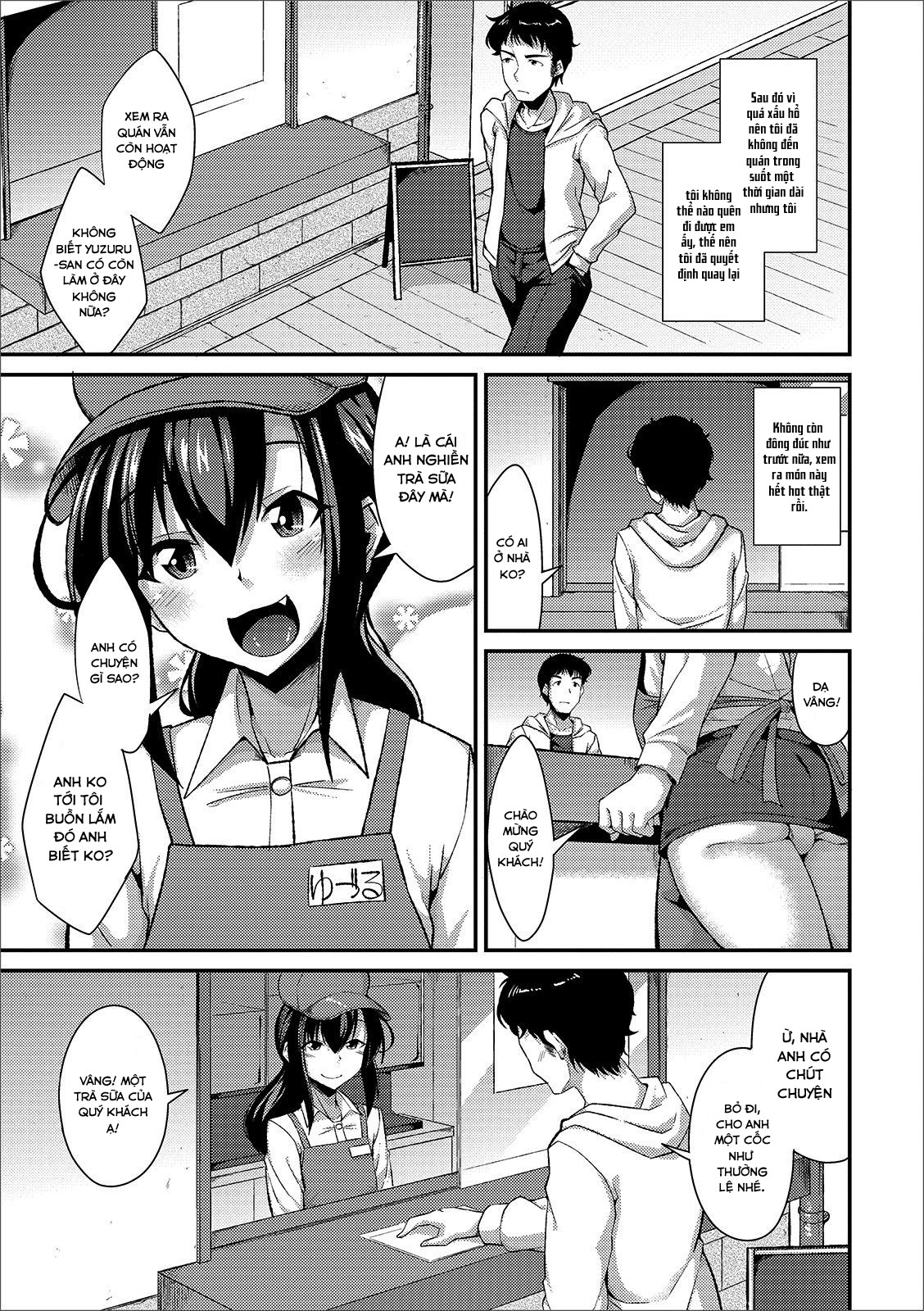 Đọc truyện hentai Quán trà sữa Tapioca - Oneshot