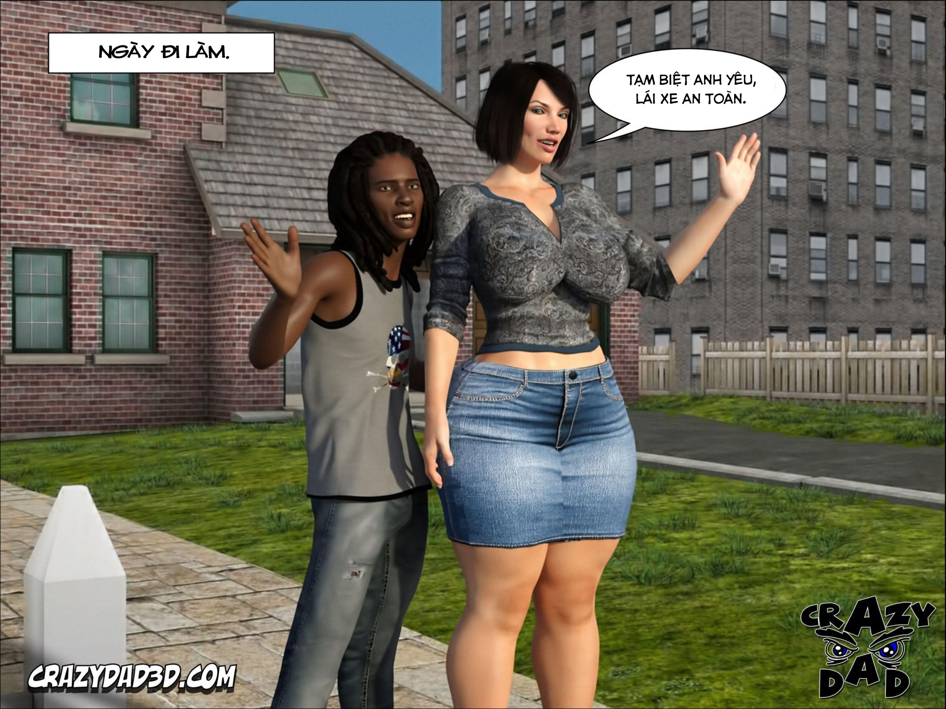 Đọc truyện hentai Foster Mother - Vol 4 - Chap 11: Địt ngay trên ông ta.