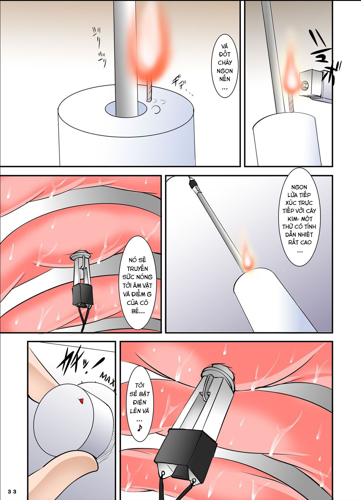 Đọc truyện hentai Shishi Setsudan Shoujo Goumon Gyakutai-kan no Maid-san - Chap 2.2