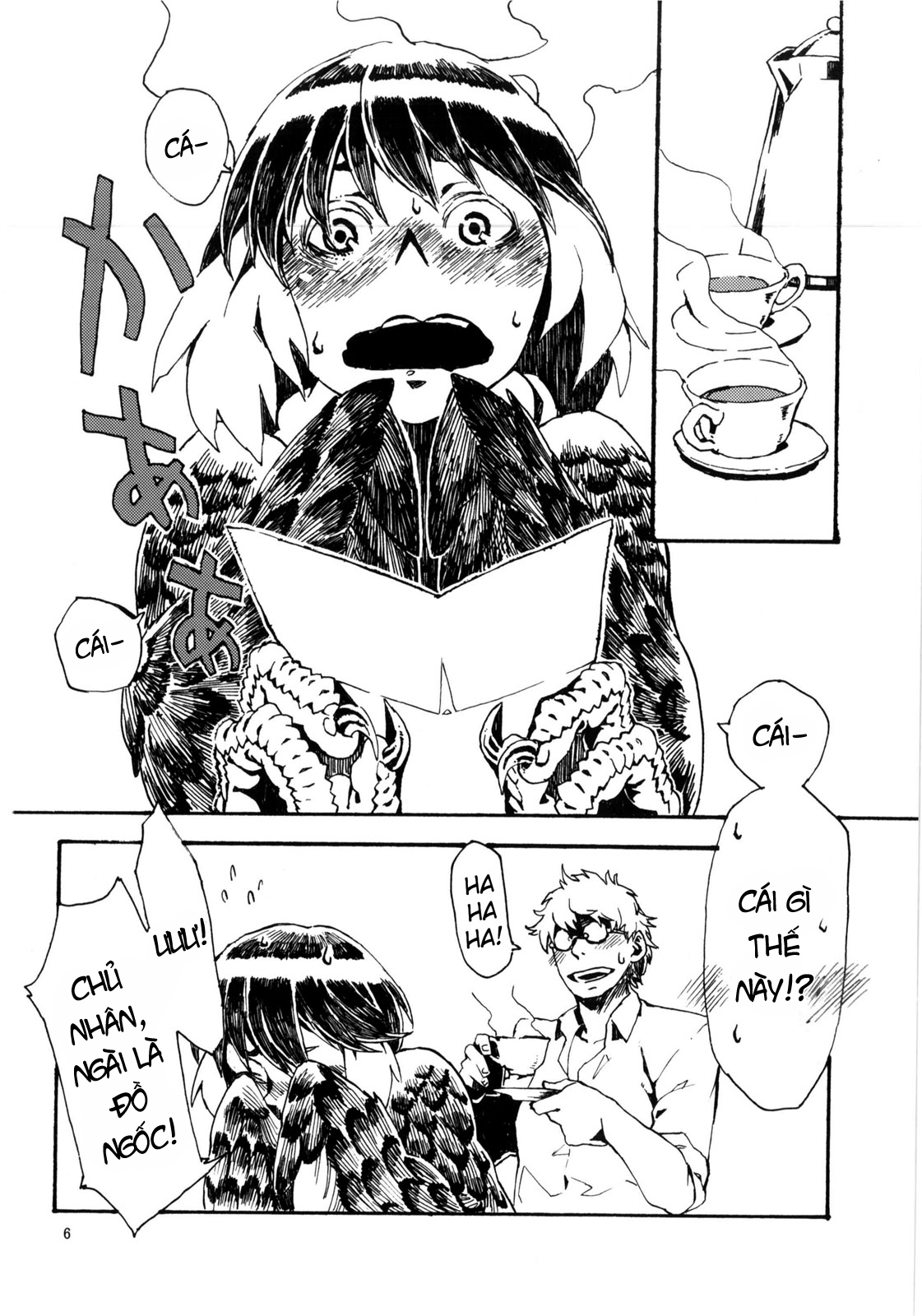 Đọc truyện hentai Kẻ làm điều ác phi nhân loại - Chap 6.0: Chim