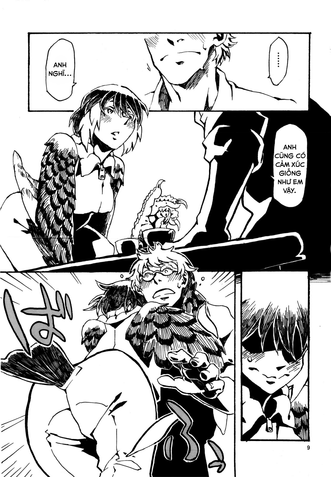 Đọc truyện hentai Kẻ làm điều ác phi nhân loại - Chap 6.0: Chim