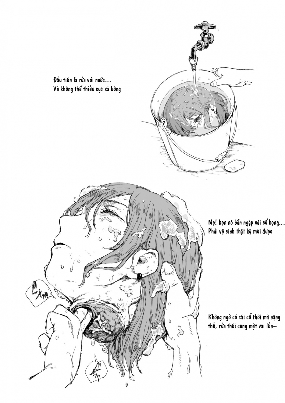 Đọc truyện hentai Cô gái xinh đẹp được thiết bị hạ cấp man - Chap 1