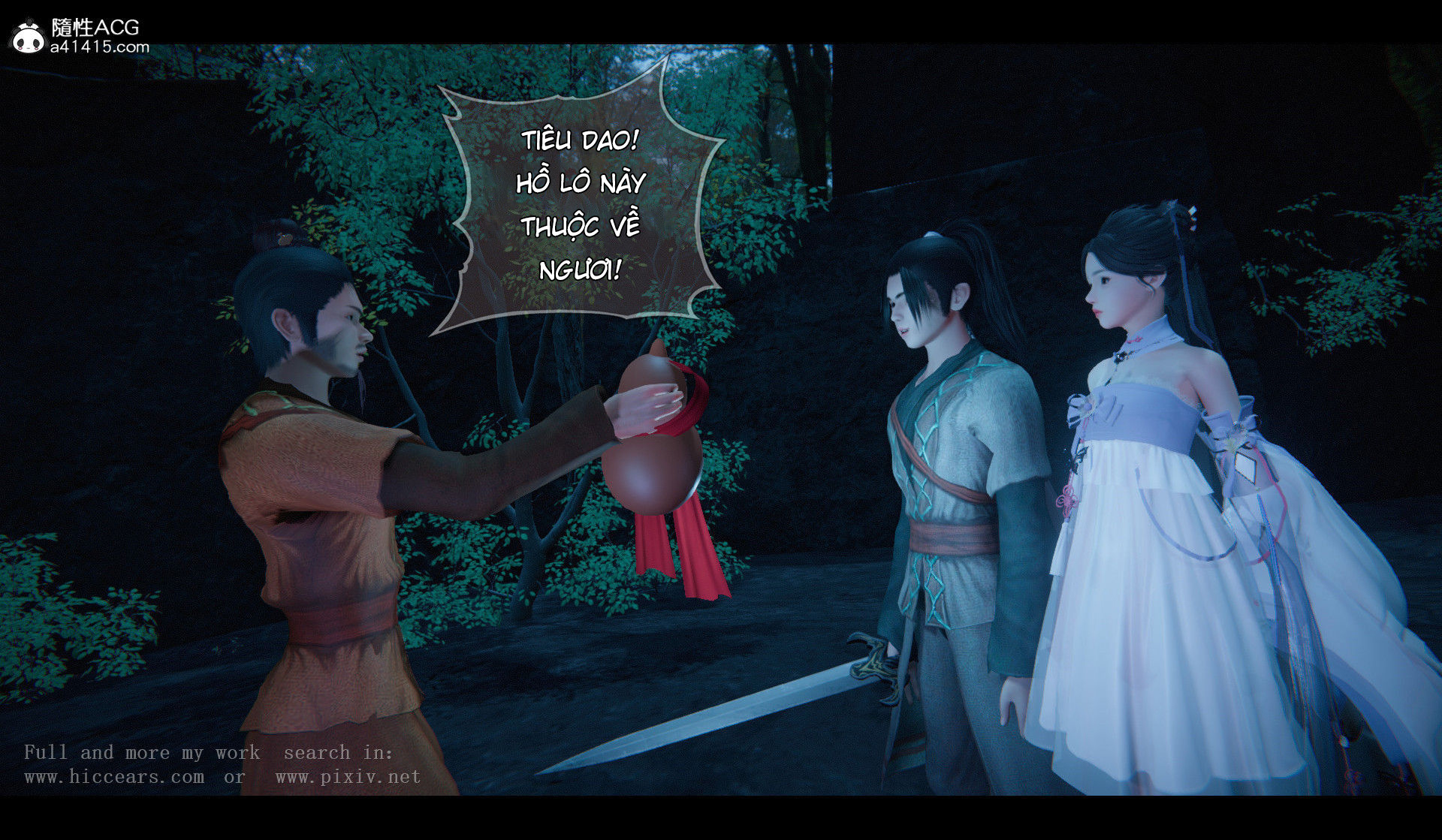 Đọc truyện hentai Tiên kiếm kì hiệp truyện 1 ~ 4 - Chap 11