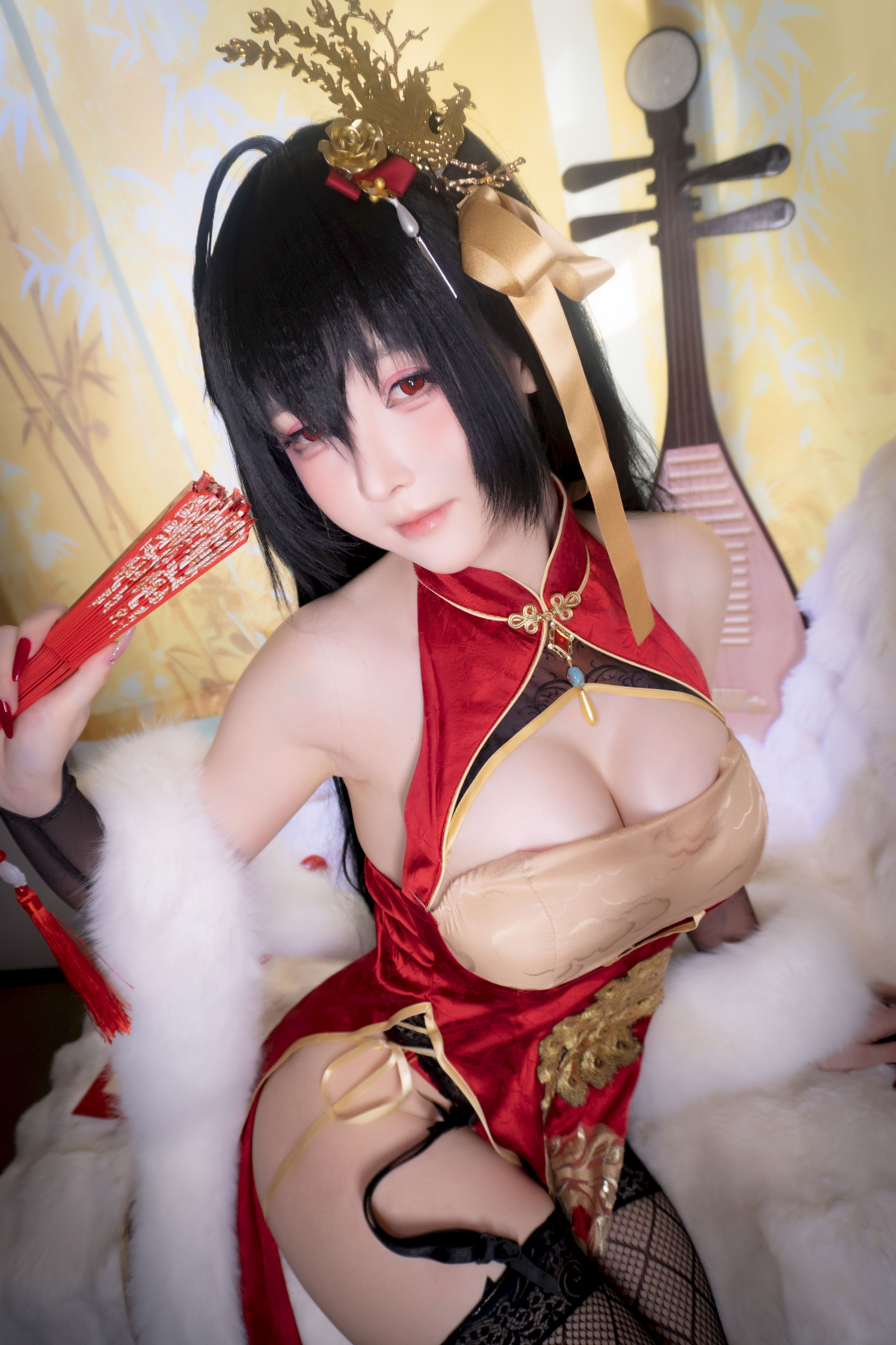 Đọc truyện hentai Tuyển tập Albums siêu phẩm Cosplay - Chap 1411 - Yi Xiaoyangze Dafeng Cheongsam