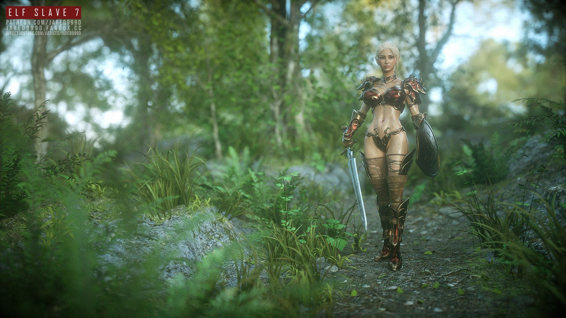 Đọc truyện hentai Elf Slave - Chapter 7: Concept Art