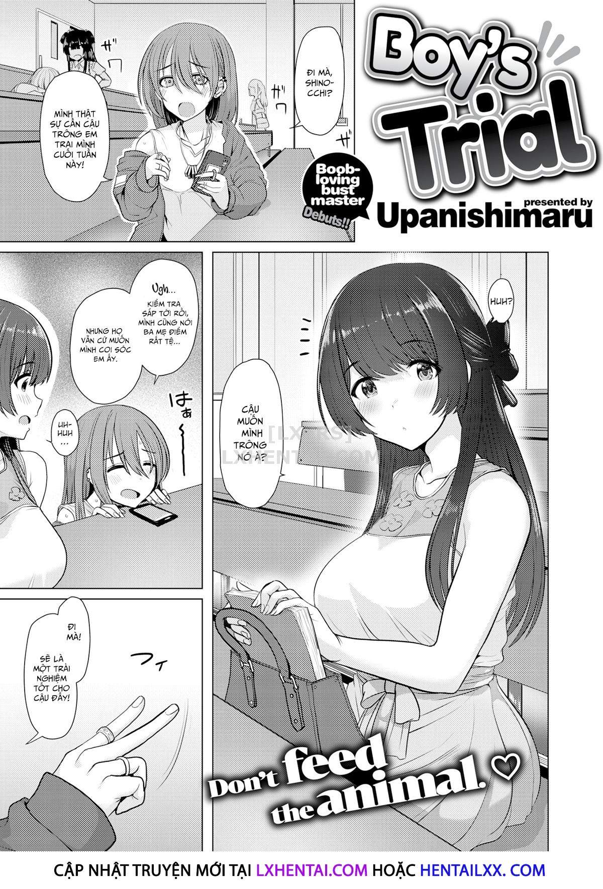 Đọc truyện hentai Boy's Trial - Oneshot
