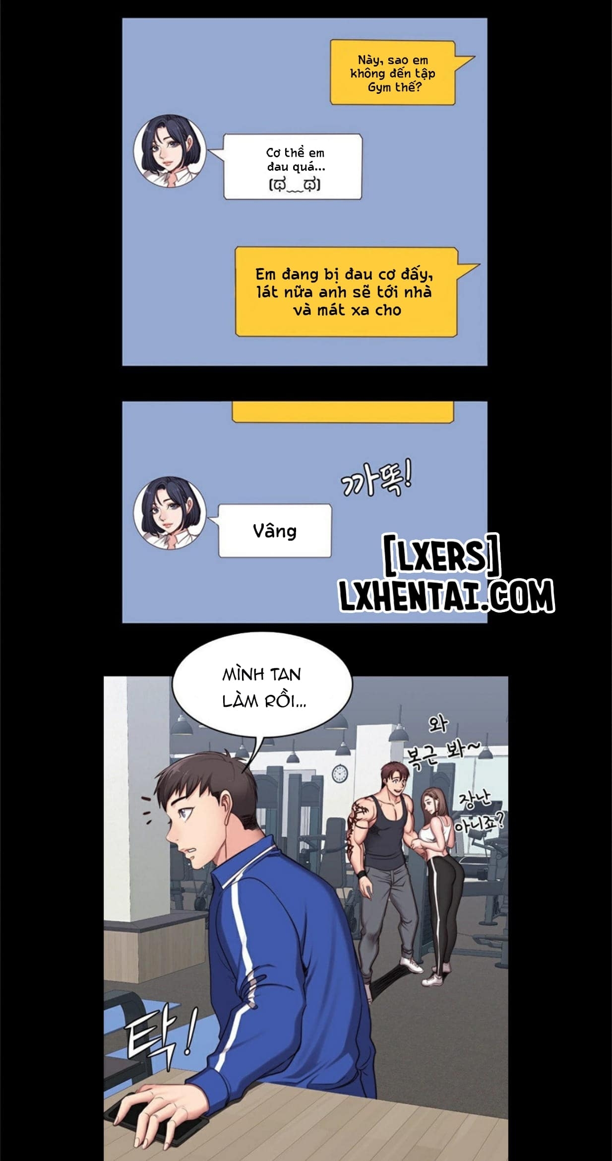 Đọc truyện hentai Huấn Luyện Viên Thể Hình - Chap 4