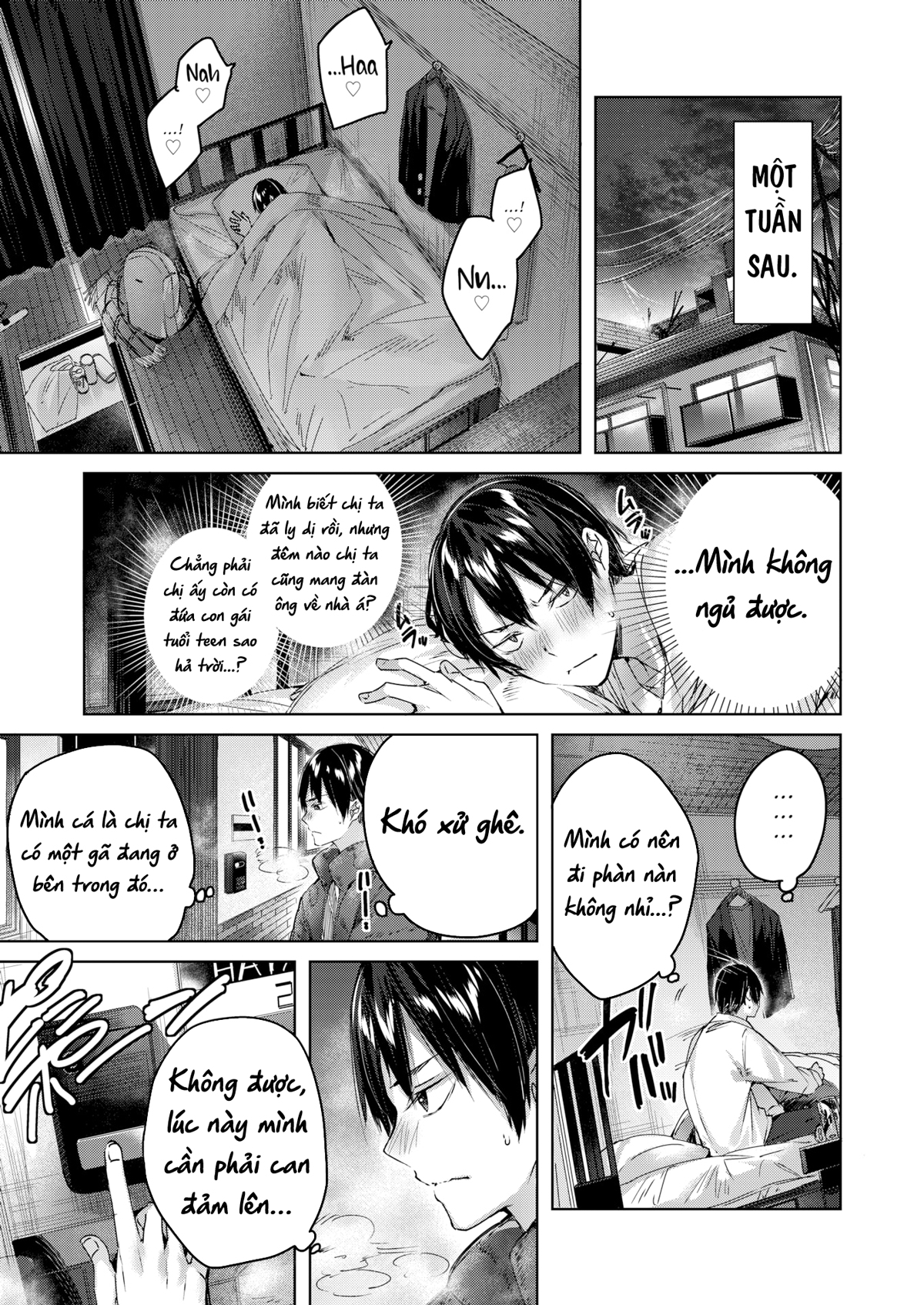 Đọc truyện hentai Nàng hàng xóm ẩm ướt - Oneshot