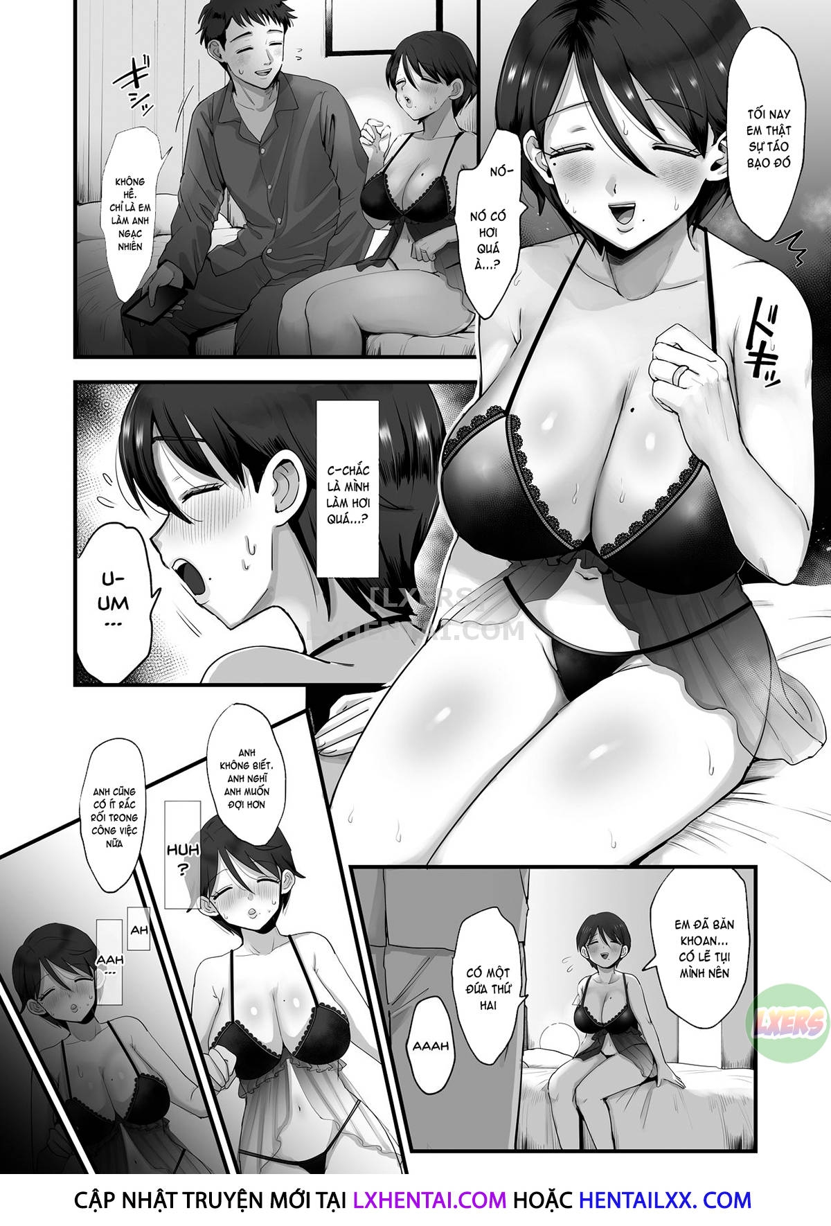 Đọc truyện hentai A Narrow-Eyed Gentle Big-Breasted Mama - Chap 1