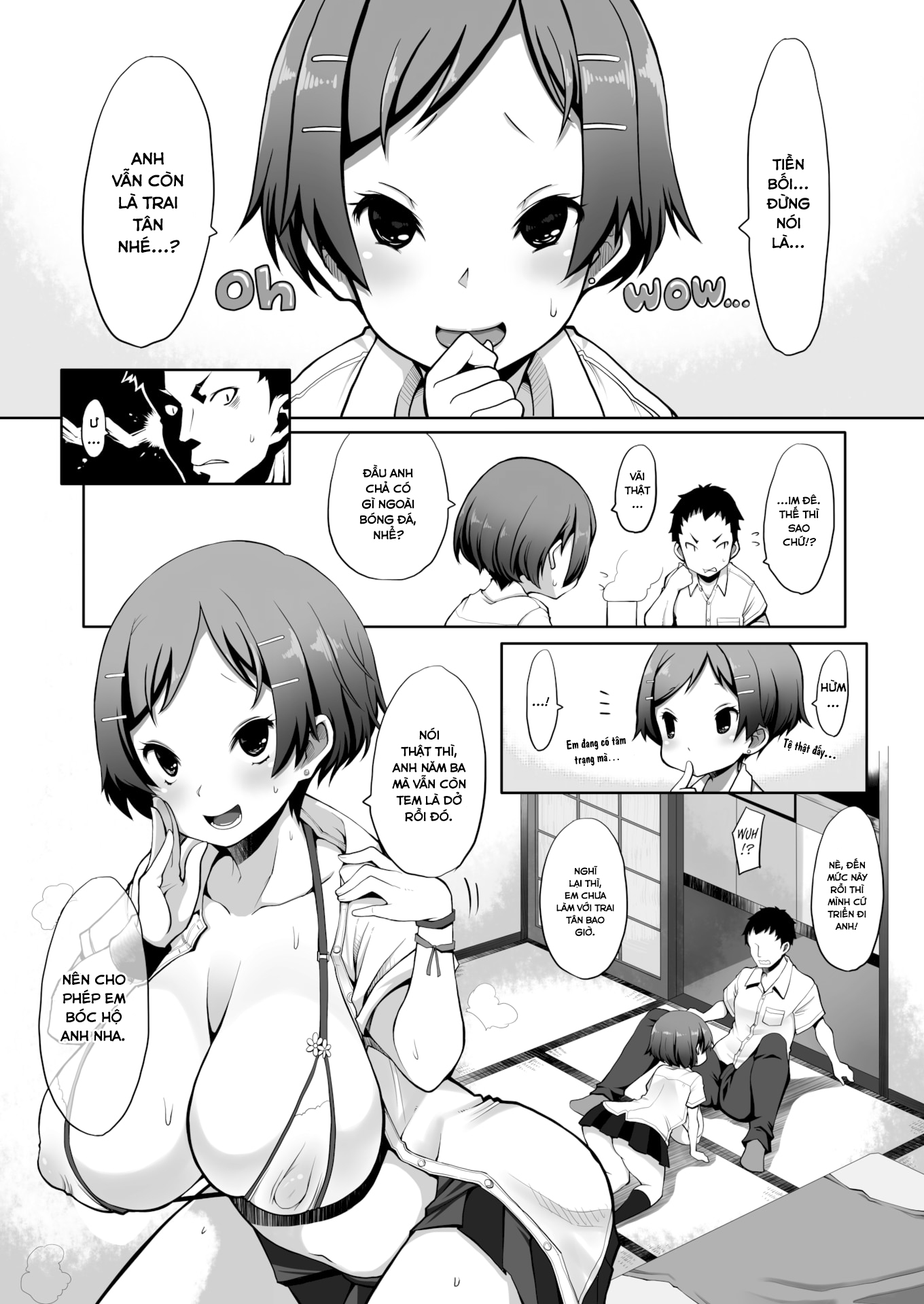 Đọc truyện hentai A Young Man & Woman - Oneshot.