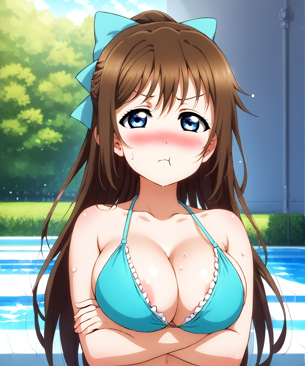 Đọc truyện hentai Tuyển tập Albums Art hentai - Chap 187 - Shizuku Osaka (Cute Swimsuit)