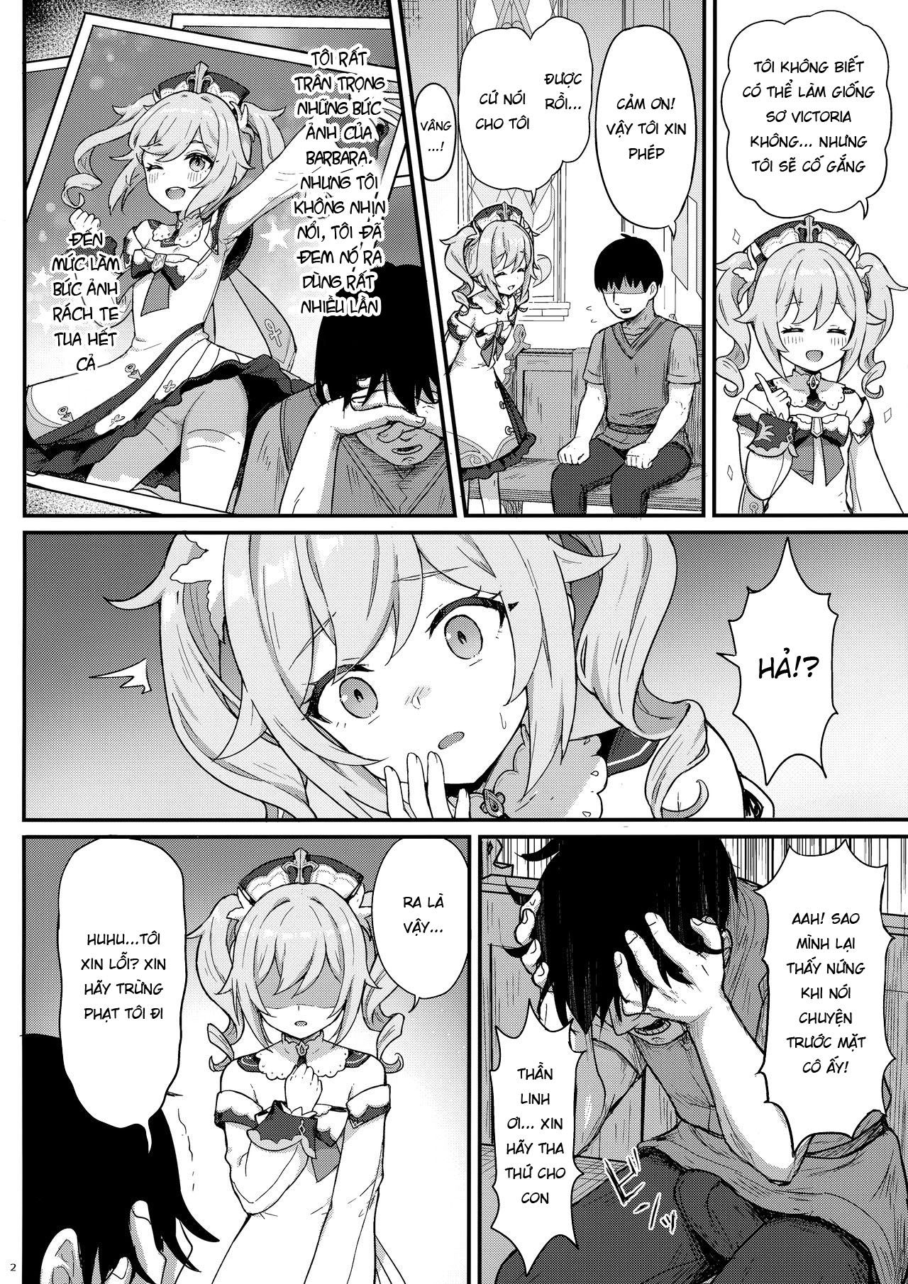 Đọc truyện hentai Barbara Gives You a Lewd Service - Oneshot