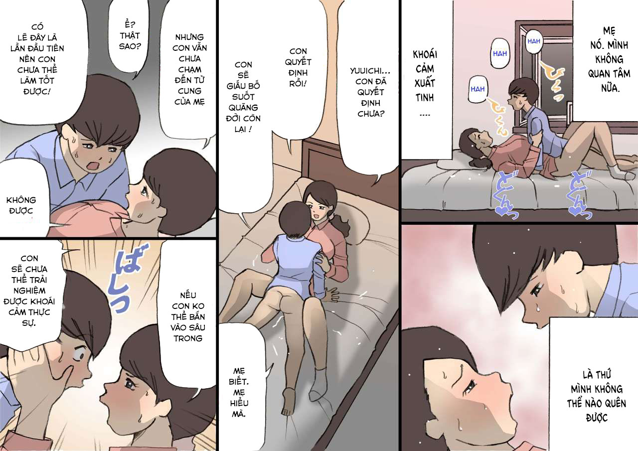 Đọc truyện hentai Okaa-san wa Homete Nobasu Kyouiku Houshin - Chap 2 + 3: End.