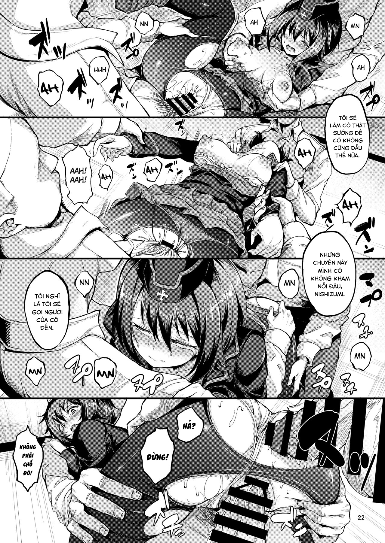 Đọc truyện hentai The Rape of Kuromorimine -The First Day - Oneshot